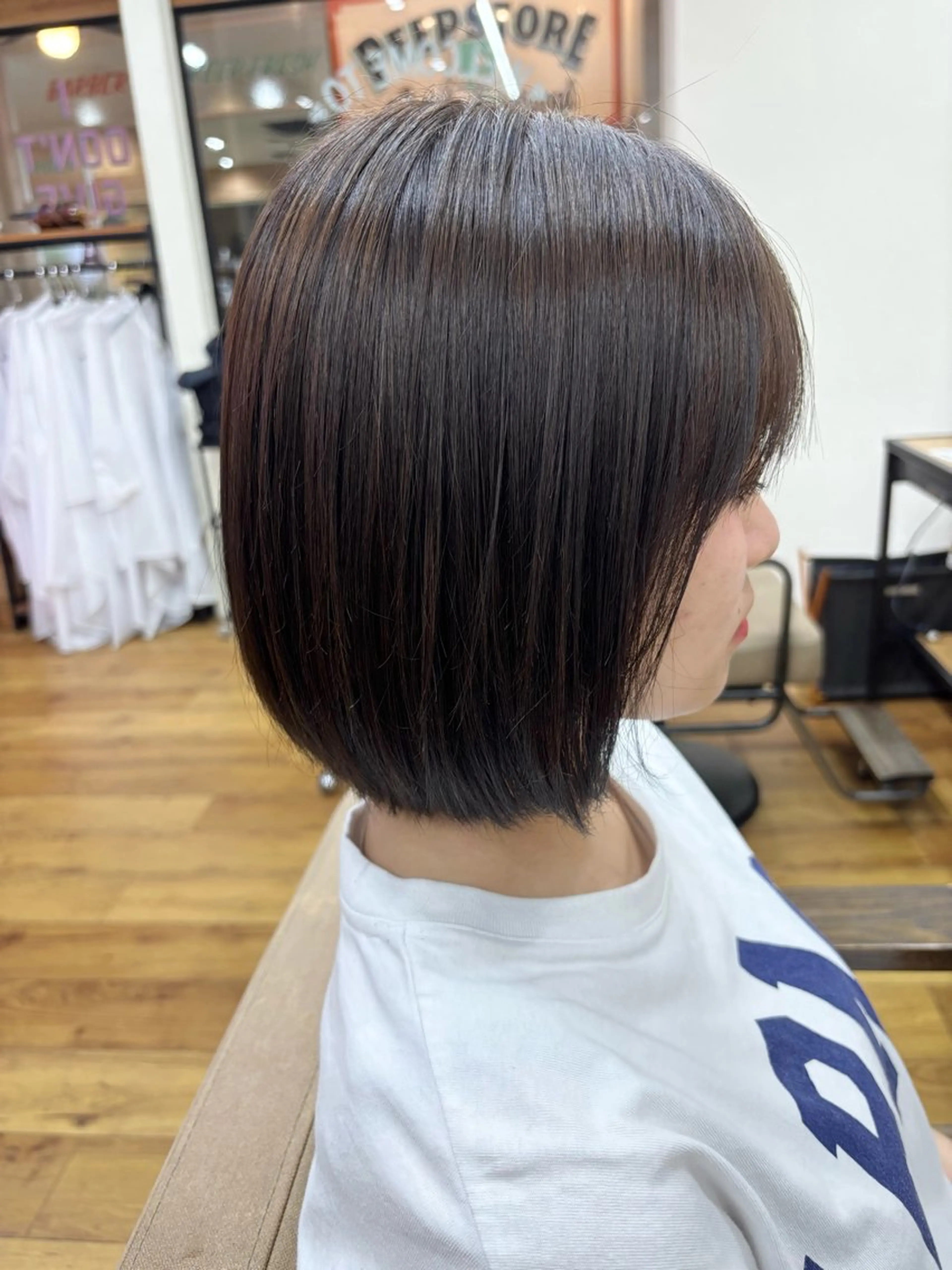 ショートヘア限定　ワンカラーの写真
