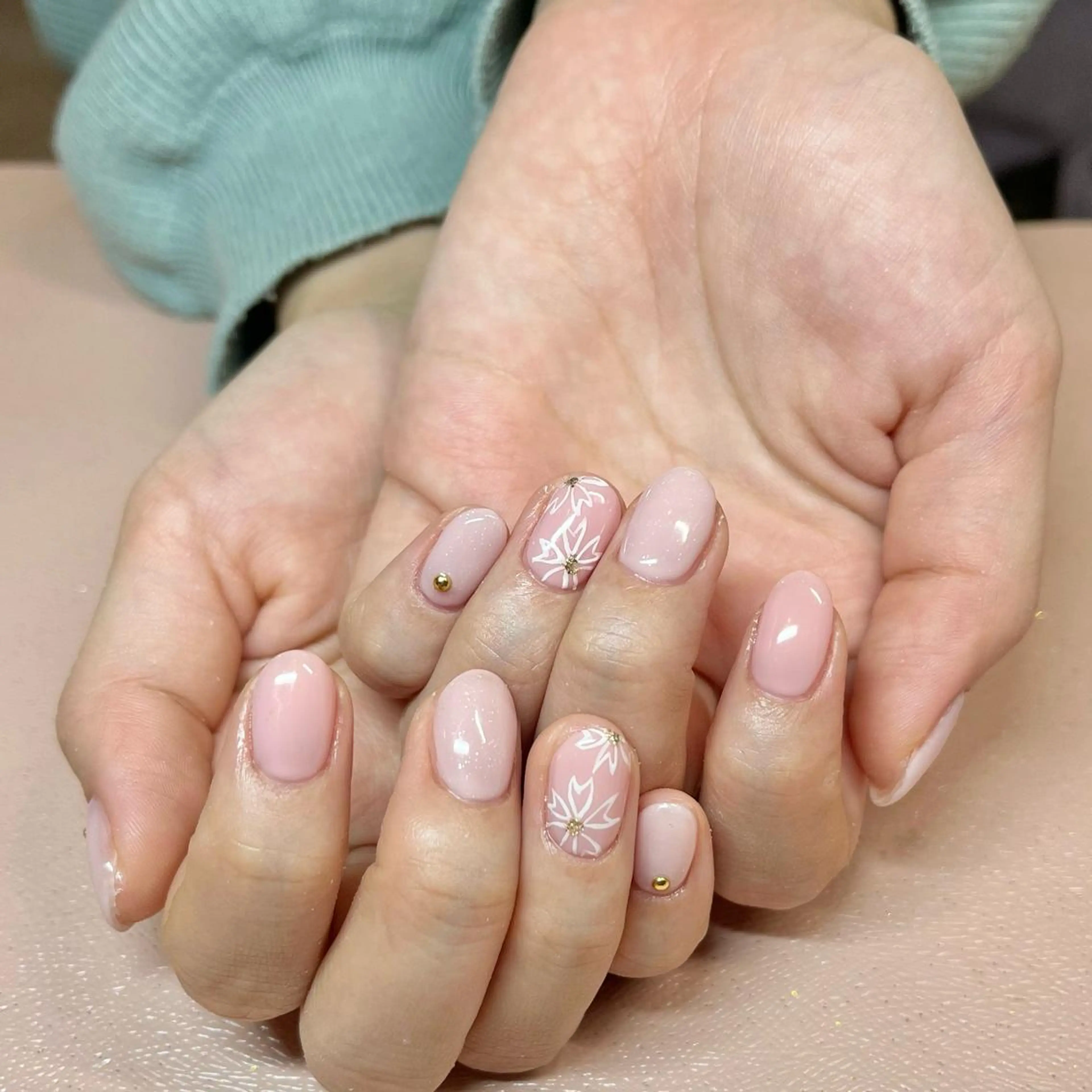 ネイル 桜ネイル 春ネイル Vogustys Nail 山田のネイルデザイン