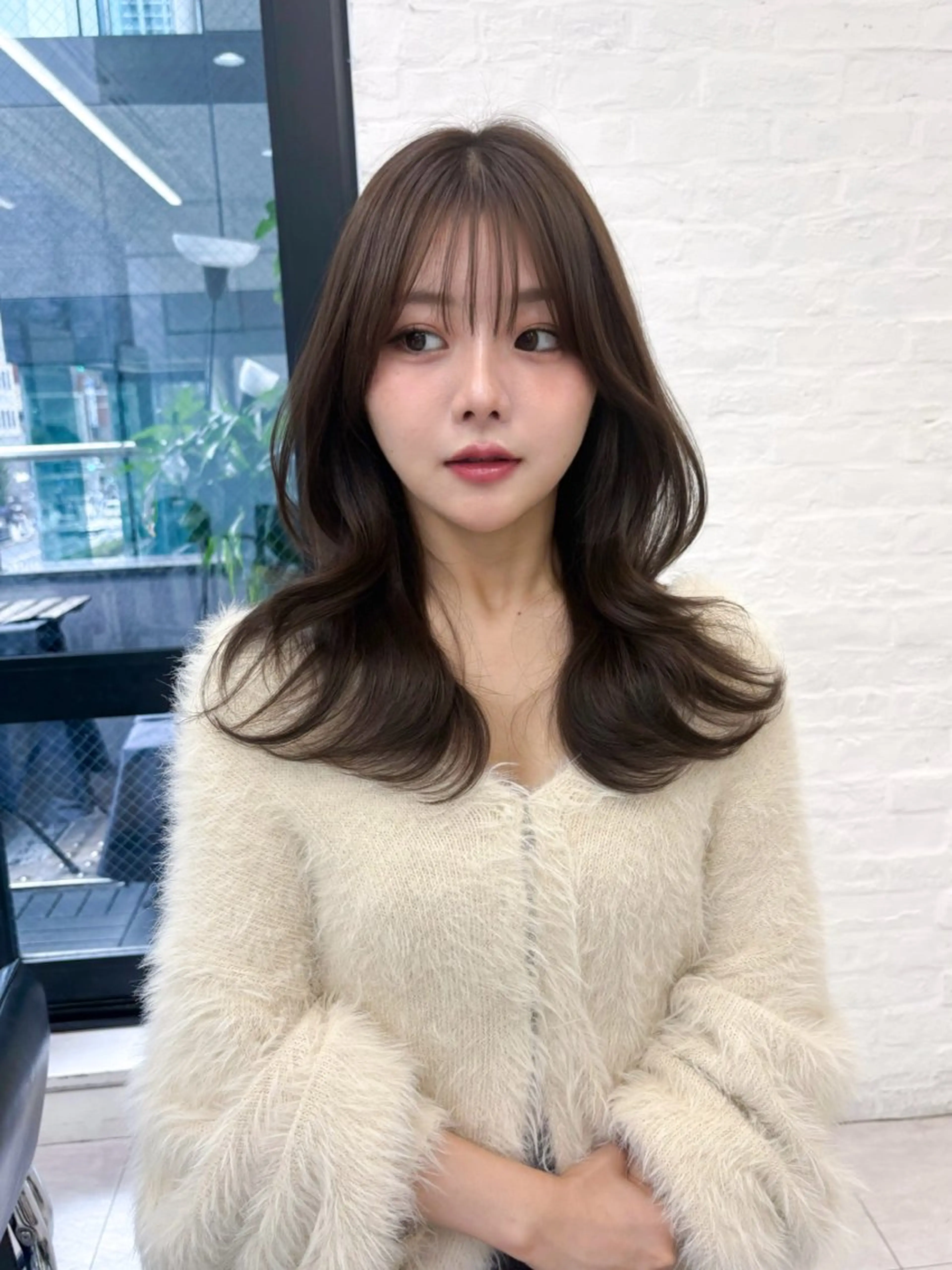 ミディアム 韓国風ヘア レイヤーカット カット トリートメント matsuzawa mihoのヘアスタイル