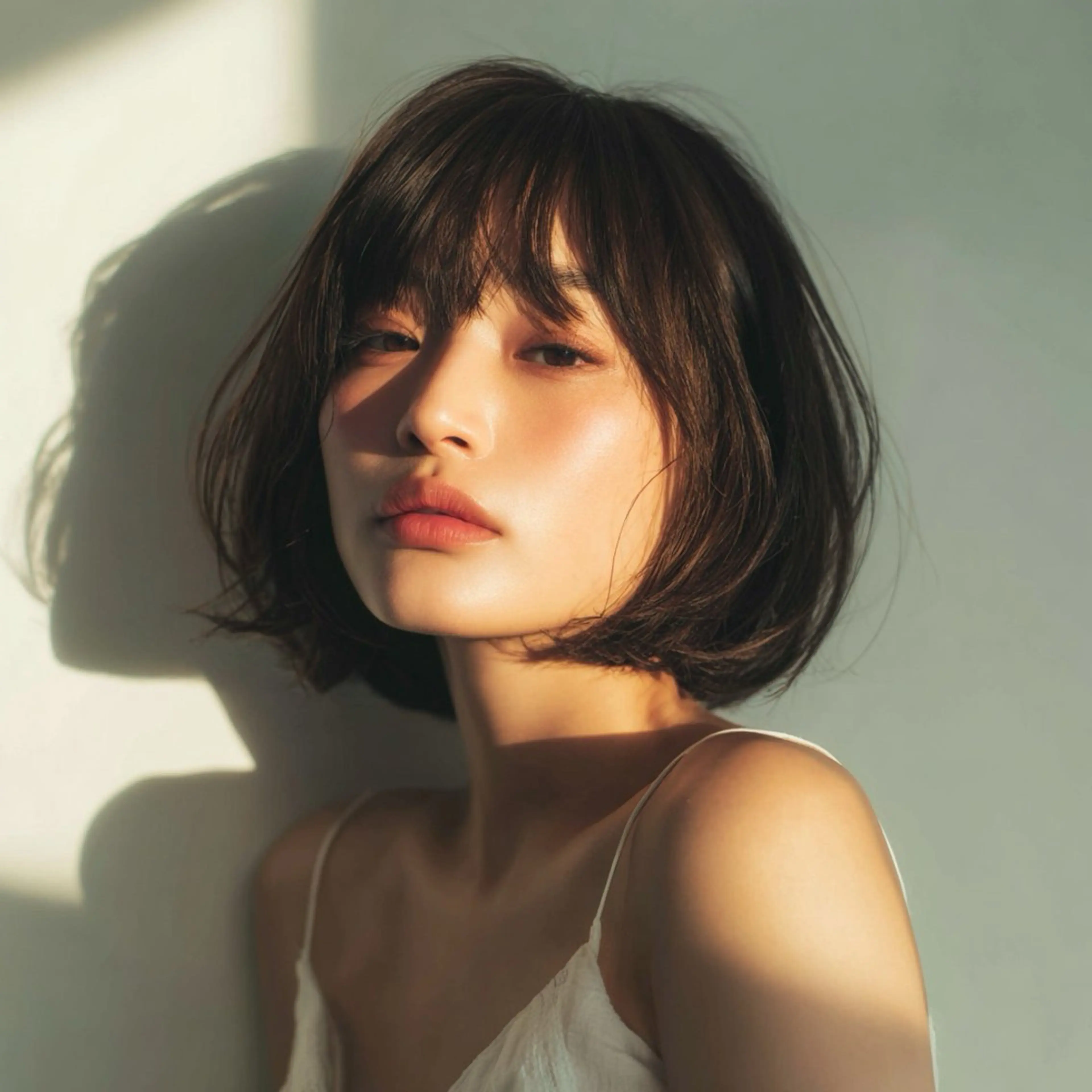 ミディアム 🍑Kubu安齋 桃🍑のヘアスタイル