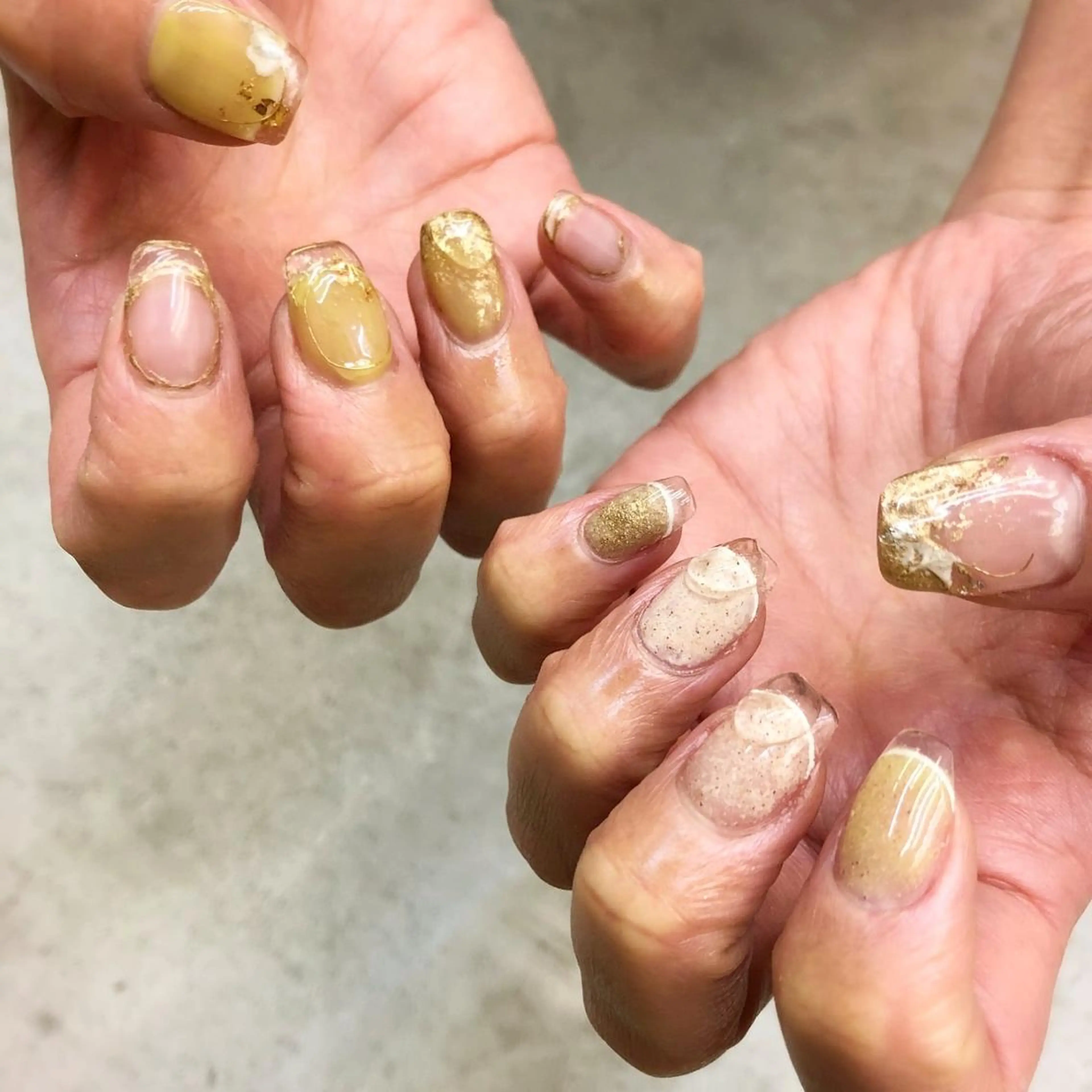 ネイル アートネイル クリアネイル フレンチネイル ニュアンスネイル Ca rinaのネイルデザイン