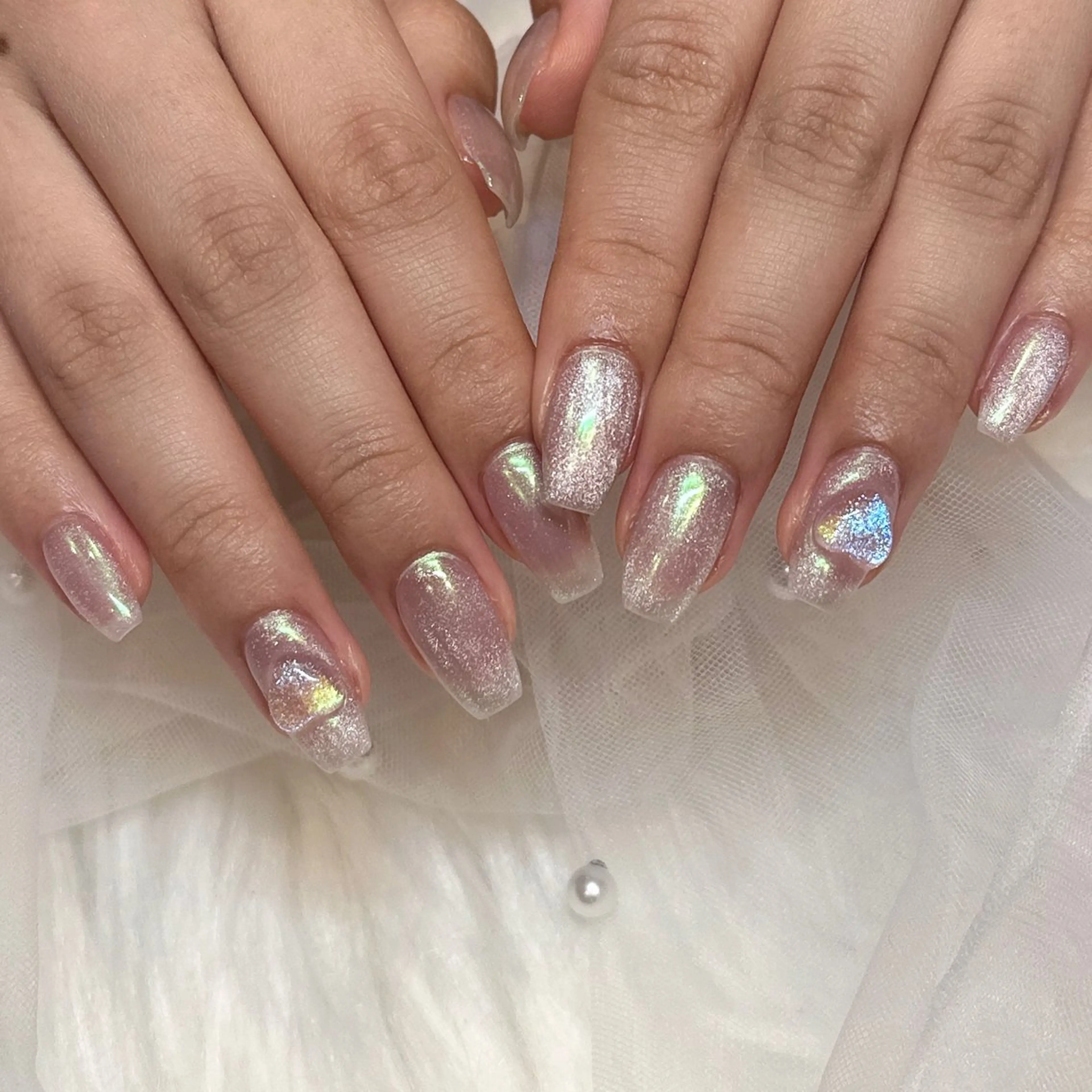 ネイル ハンドネイル She nail studio 原宿店所属・いいだえみ ୨୧ᵕ̤ᴗᵕ̤)のネイルデザイン