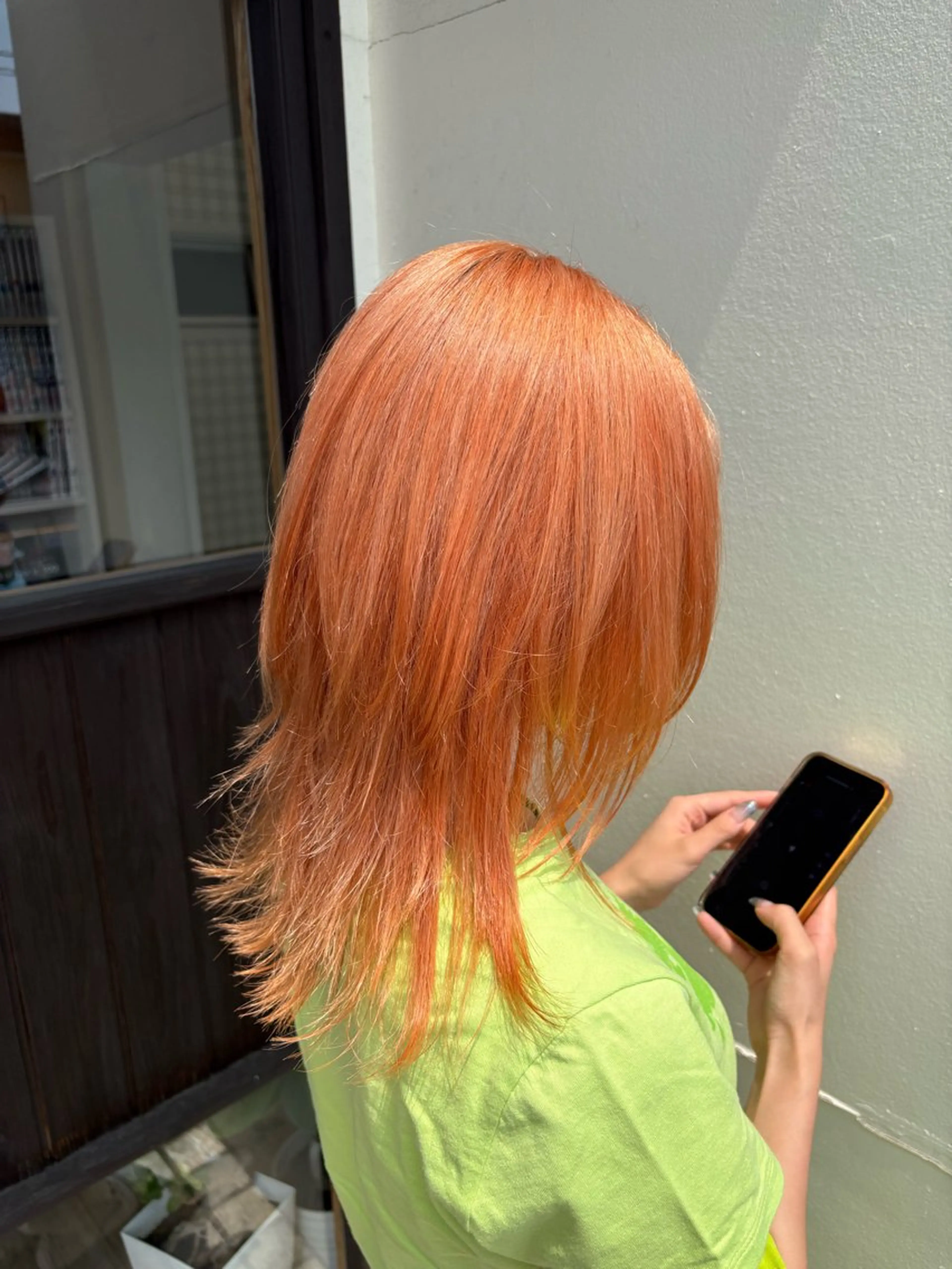 💛ダブルカラー💛ケアブリーチ＋カラー＋トリートメント17,600の写真