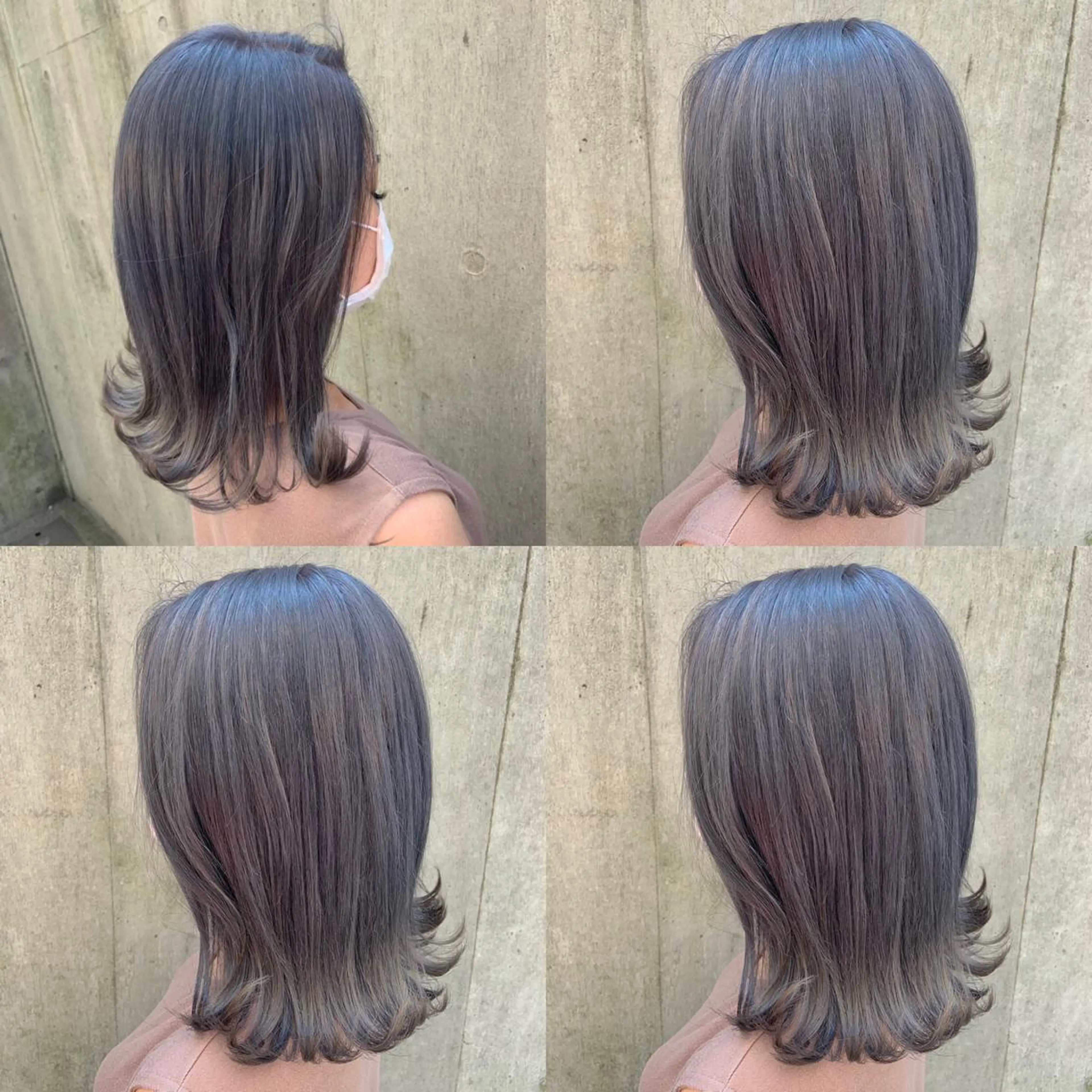 ミディアム カラー 🤍透明感/韓国風 🤍サクラギヒトミのヘアスタイル