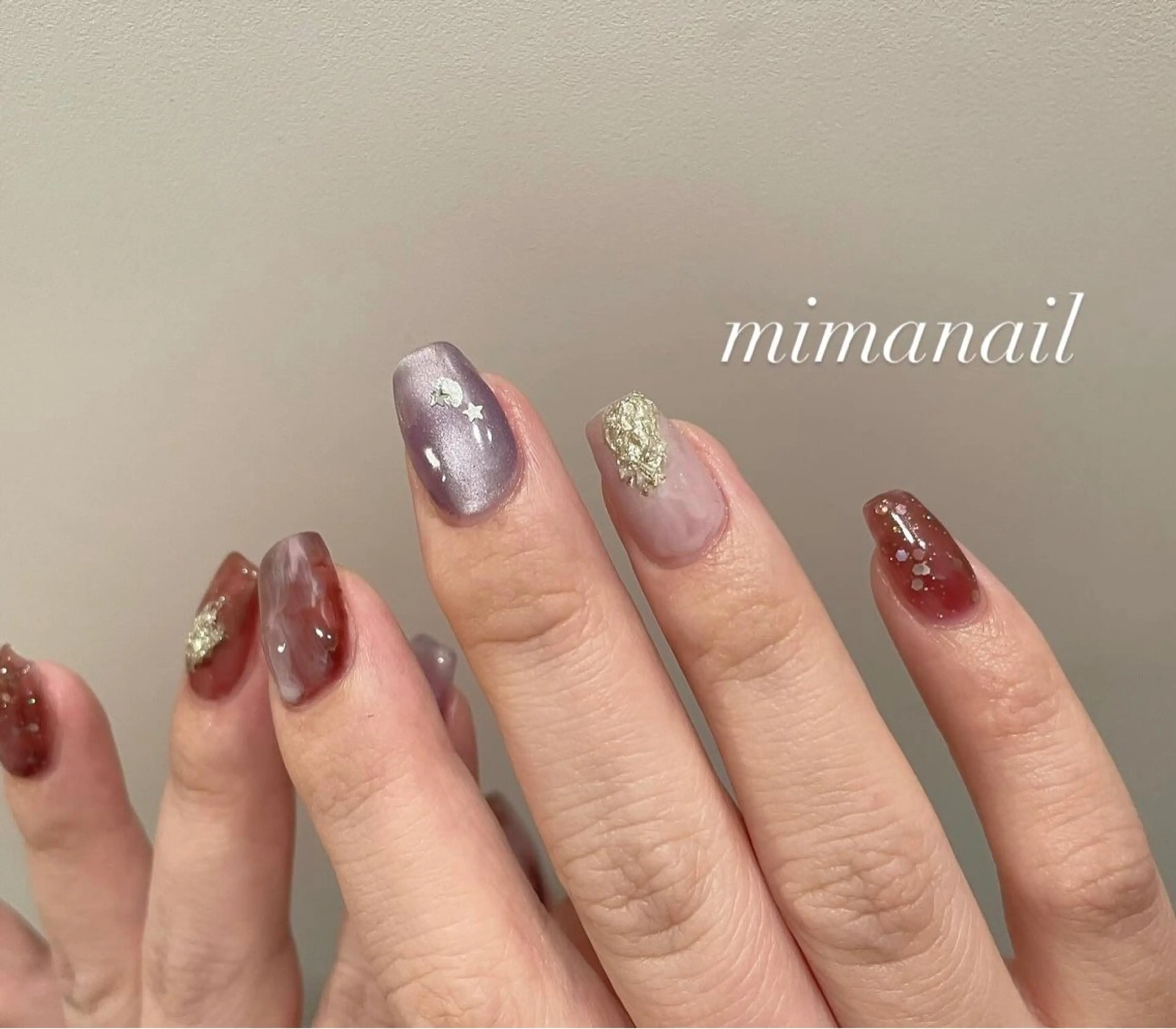ネイル ハンドネイル mima nailのネイルデザイン