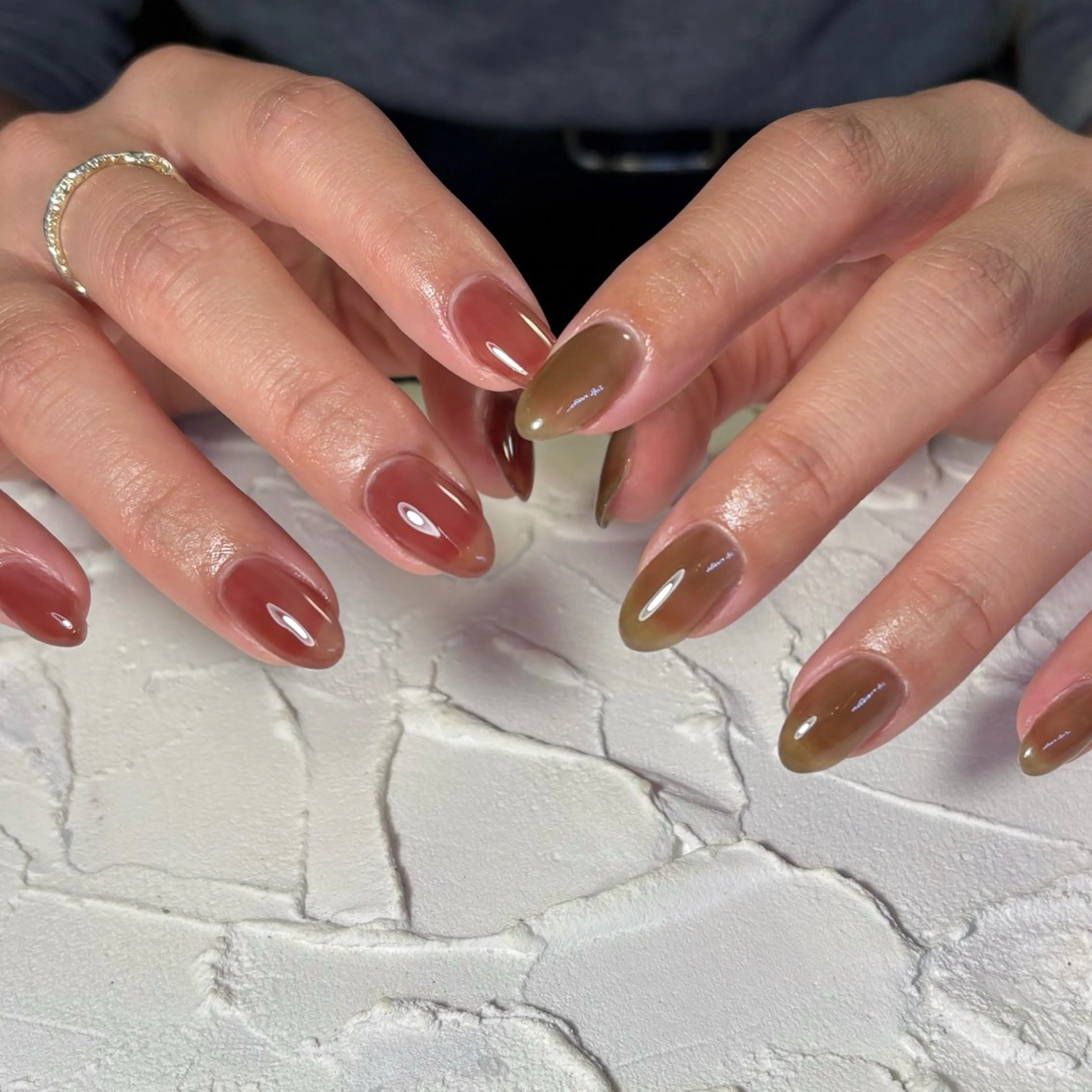 ネイル ワンカラーネイル ハンドネイル Lofinails ちひろのネイルデザイン