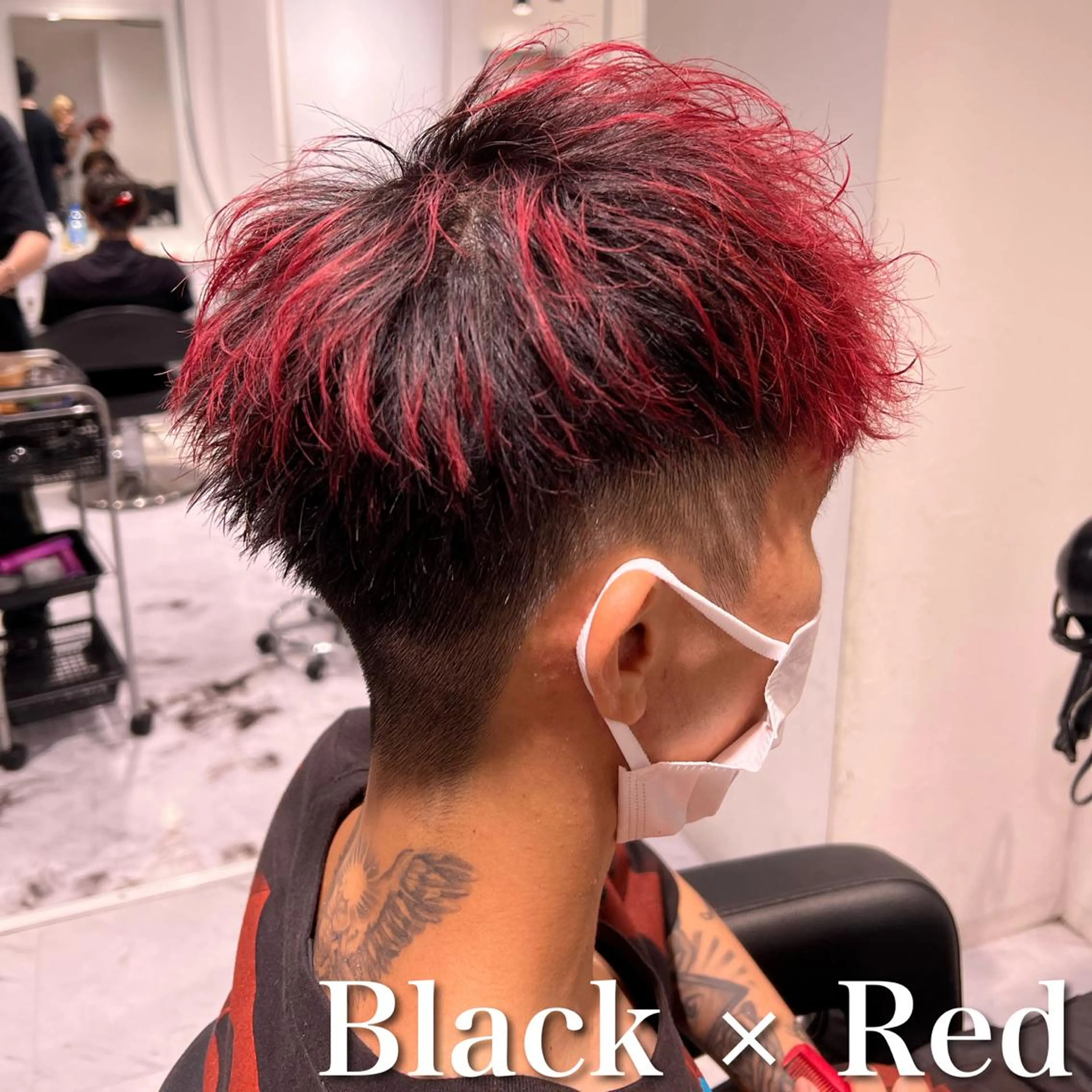 ショート カラー パーマ ヘアアレンジ メンズ カット ヘアカラー トリートメント 🔥札幌No.1🥇 パーマ特化美容師🔥のヘアスタイル