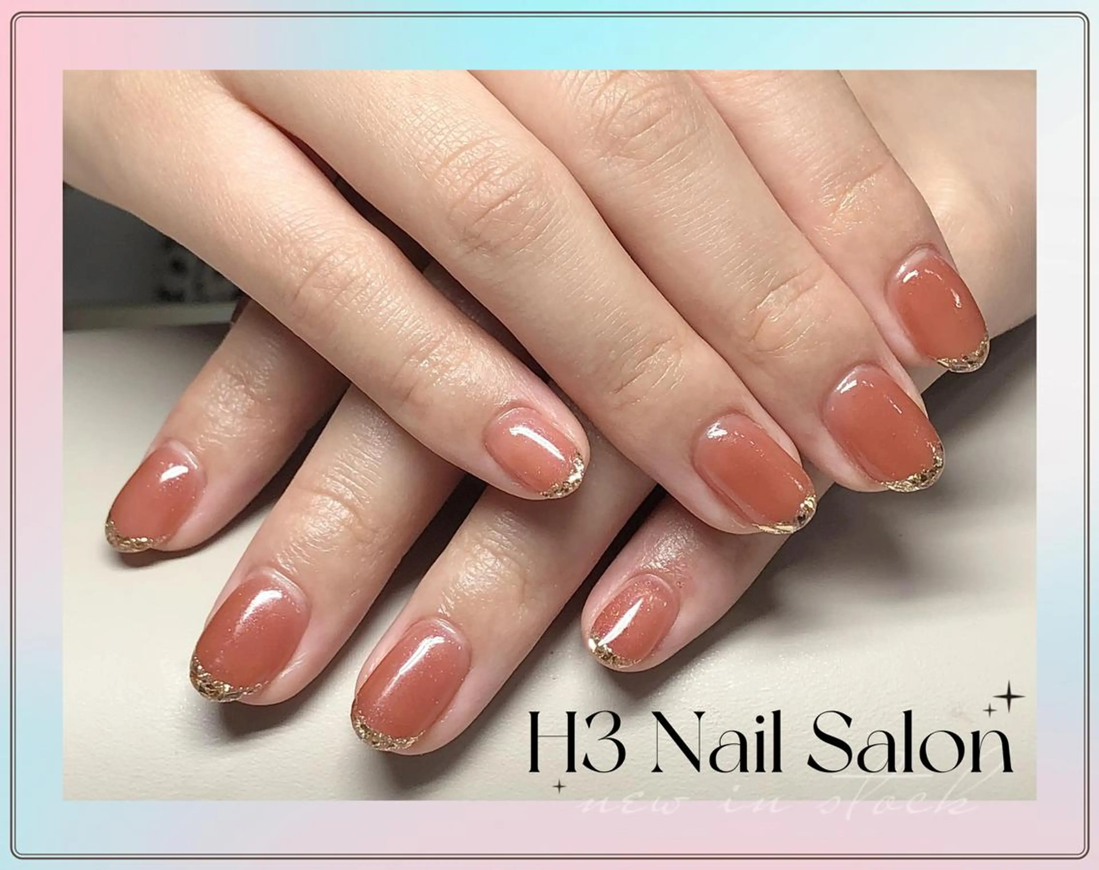 セミロング Dione Nail 長さだし モデル募集のネイルデザイン