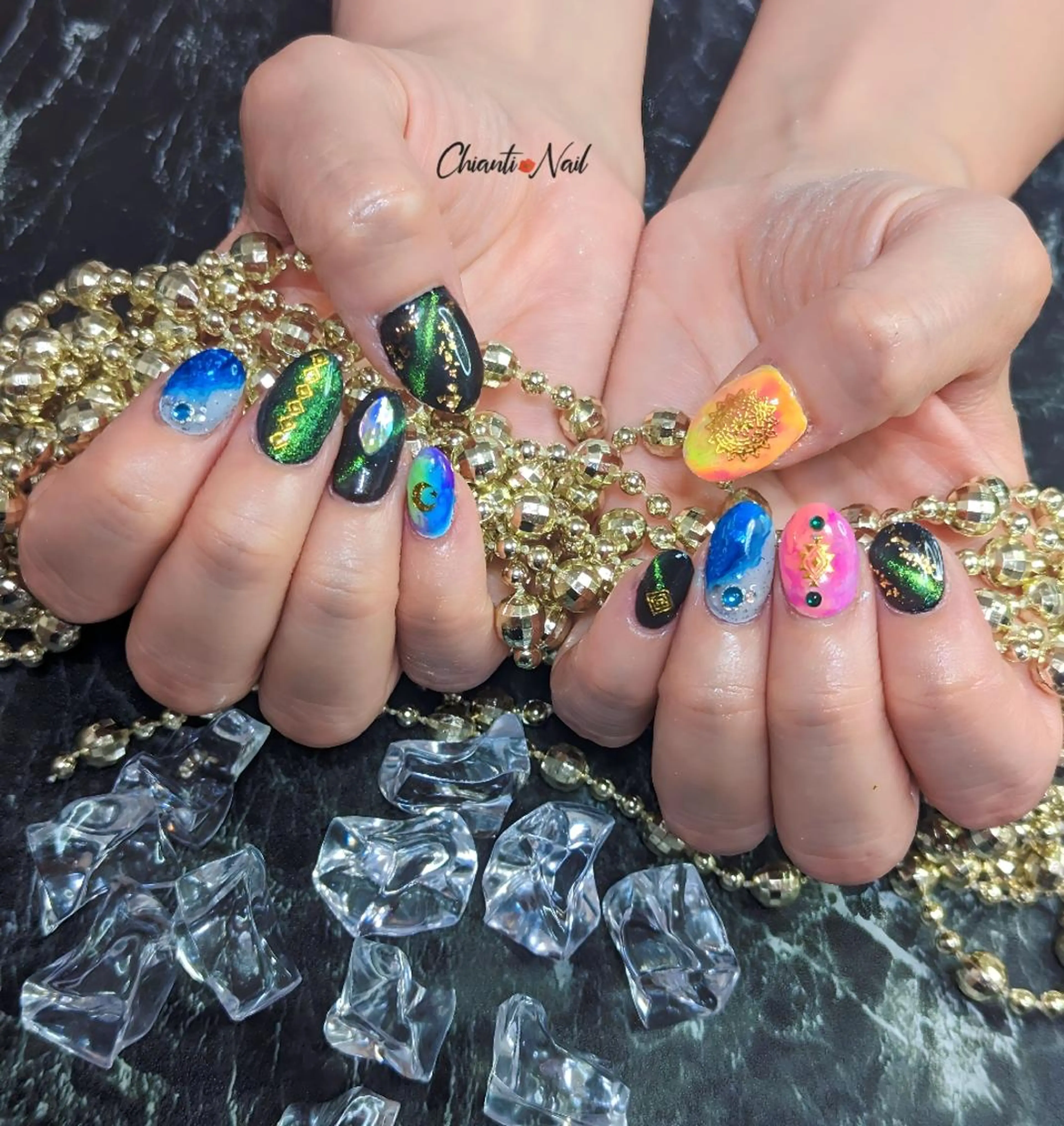 ネイル ニュアンスネイル Chianti Nailのネイルデザイン