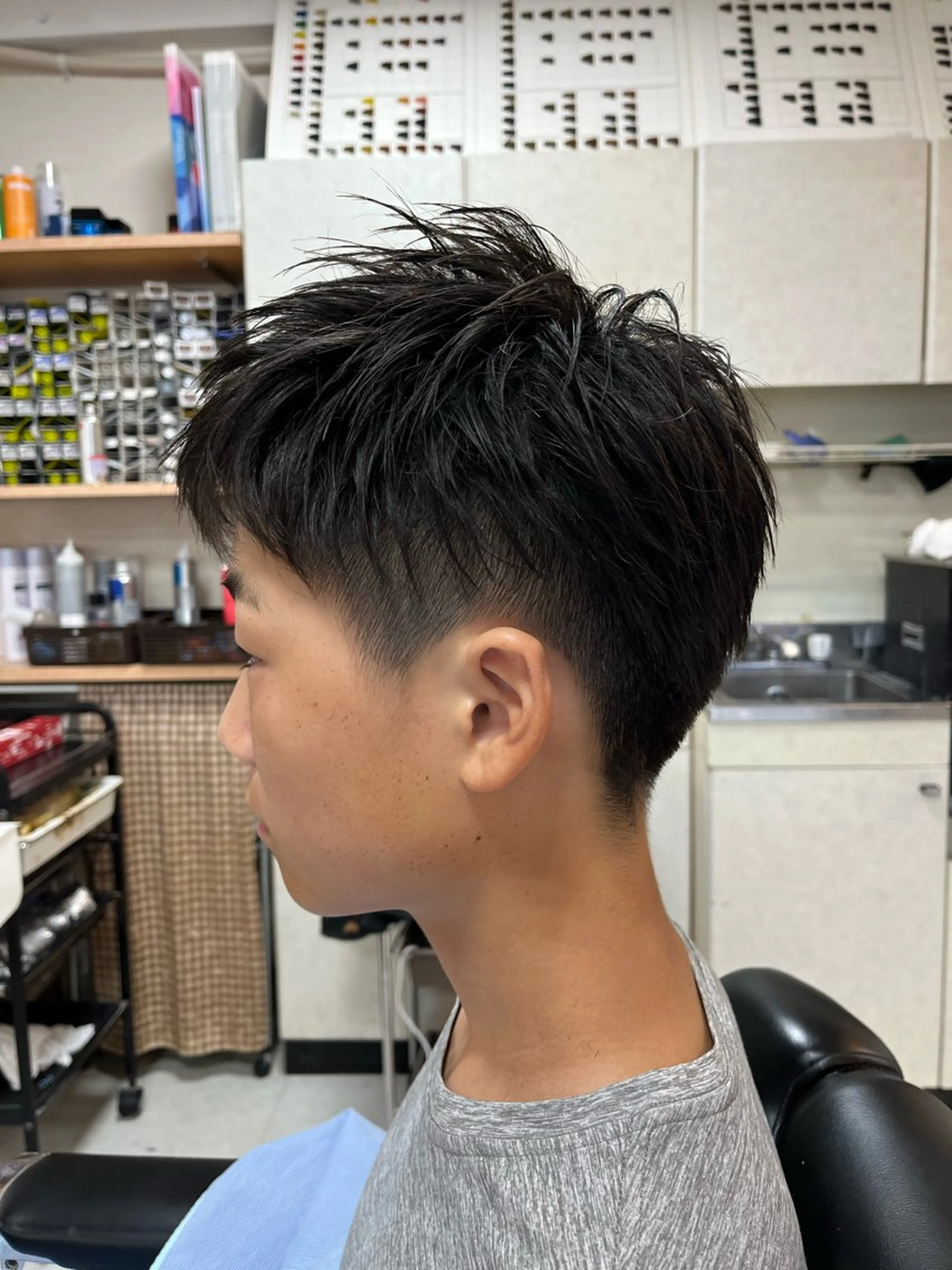 ショート メンズ キッズ COIFFURE DOUX(コアフィールドゥ)所属・✂︎men's hair✂︎立石亮のヘアスタイル