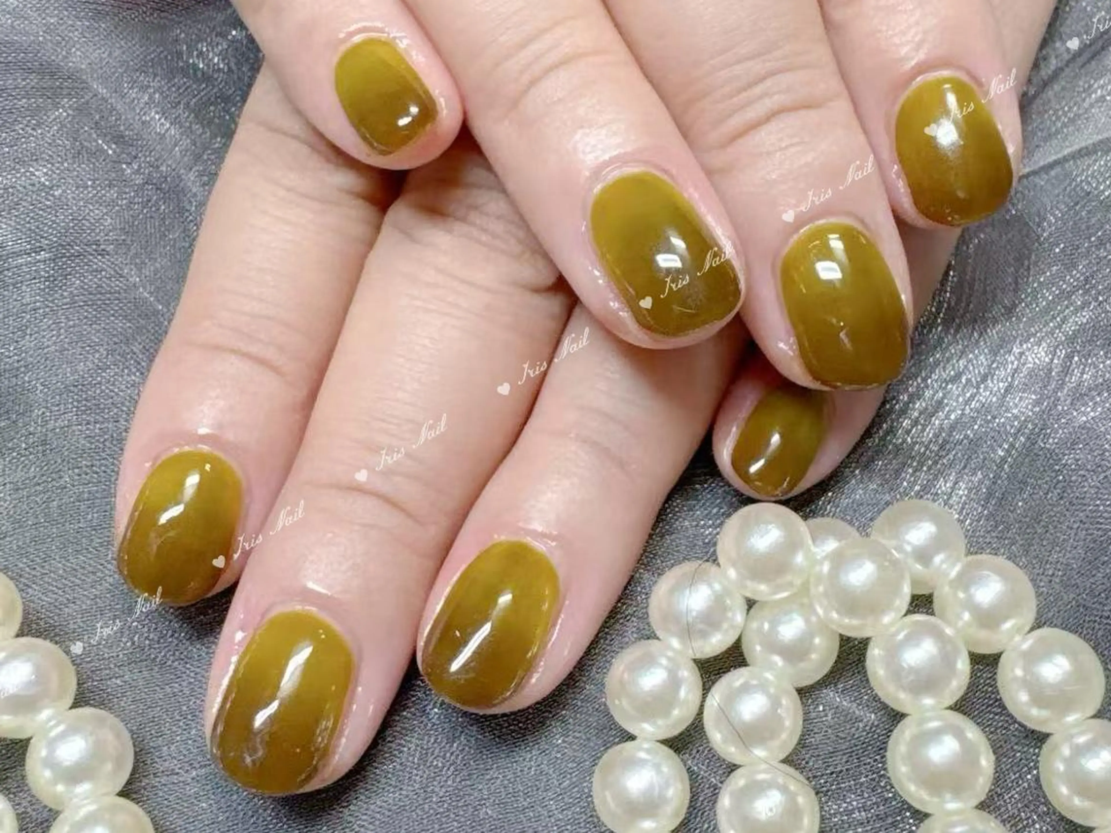 ネイル グラデーション ハンドネイル ハンドケア IRIS NAIL大塚のネイルデザイン