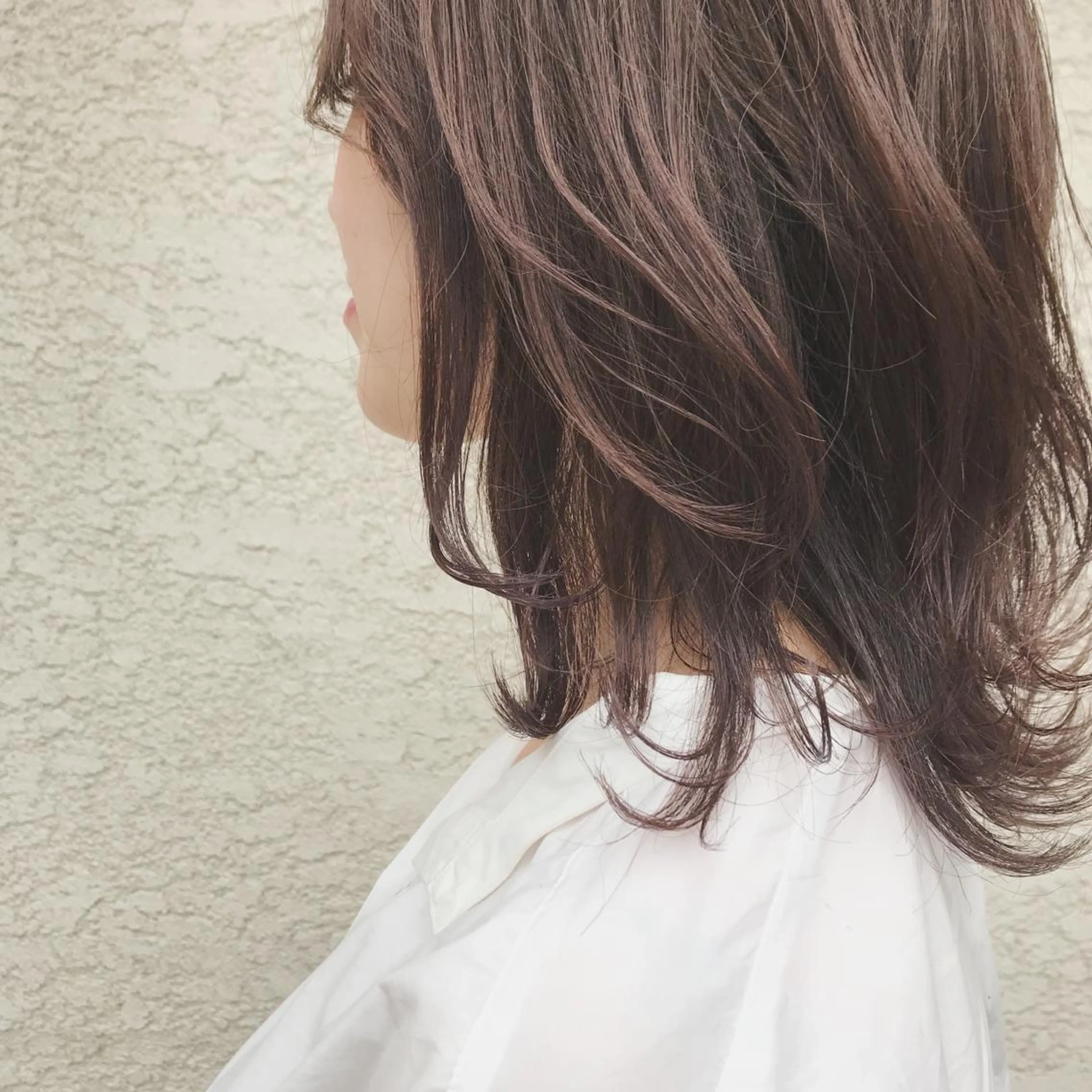 ミディアム カラー ヘアアレンジ 現地韓国ヘア🇰🇷 Chisaki치사키のヘアスタイル