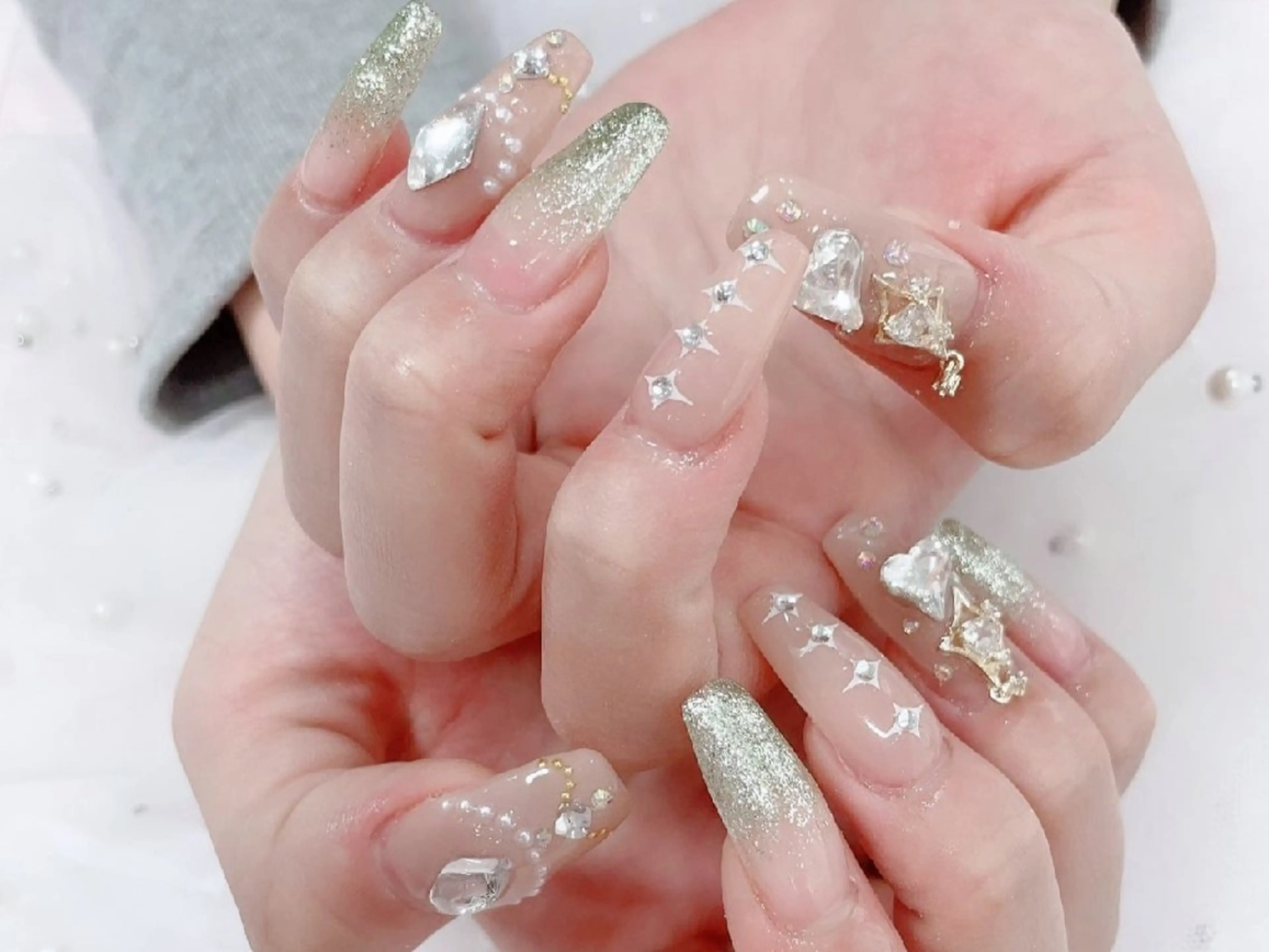 ネイル ハンドネイル Elegant beautyのネイルデザイン