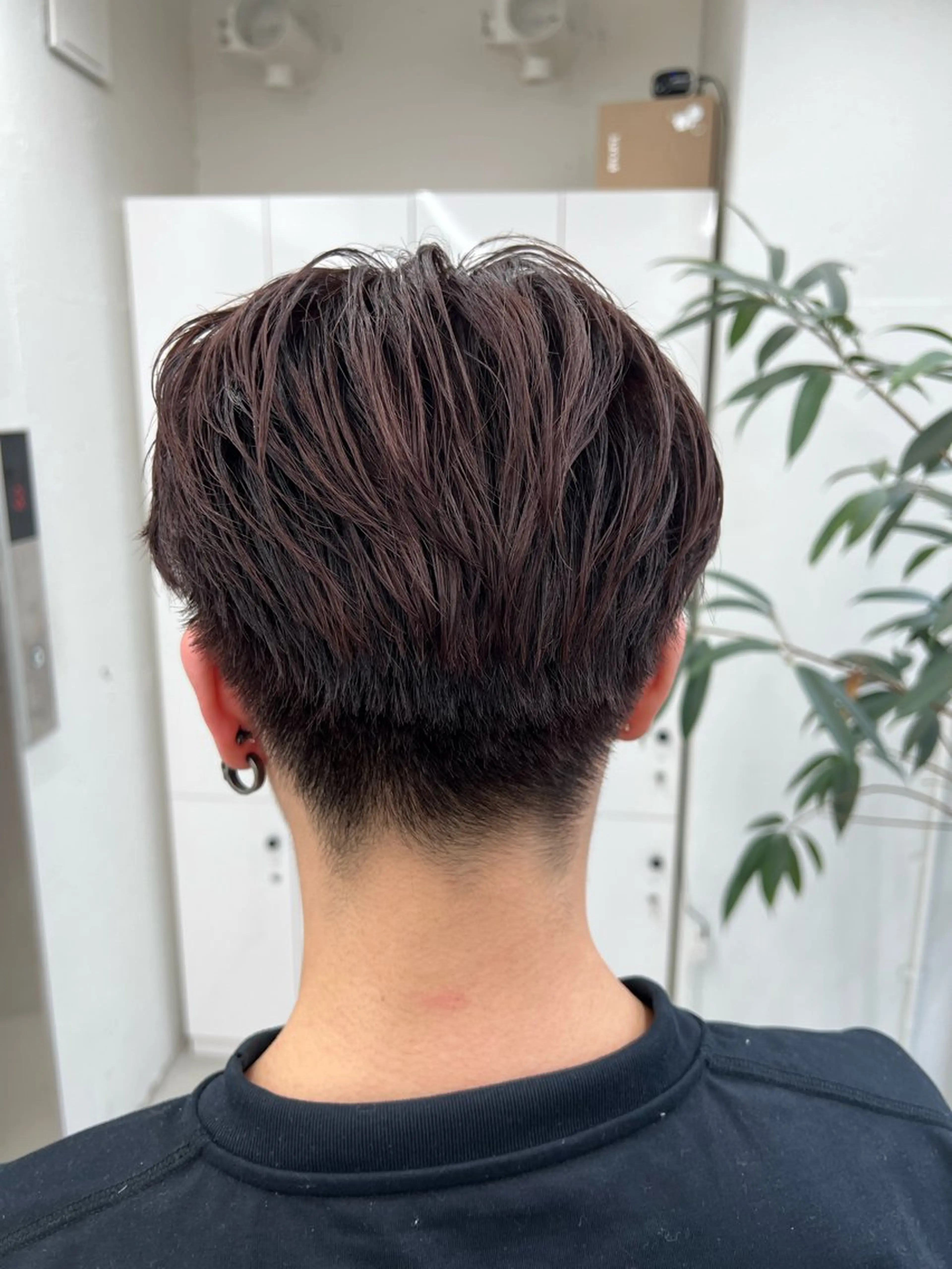 カラー メンズ ブラウンカラー 透明感カラー ヘアカラー トリートメント あすか JILLSTUDIOのヘアスタイル