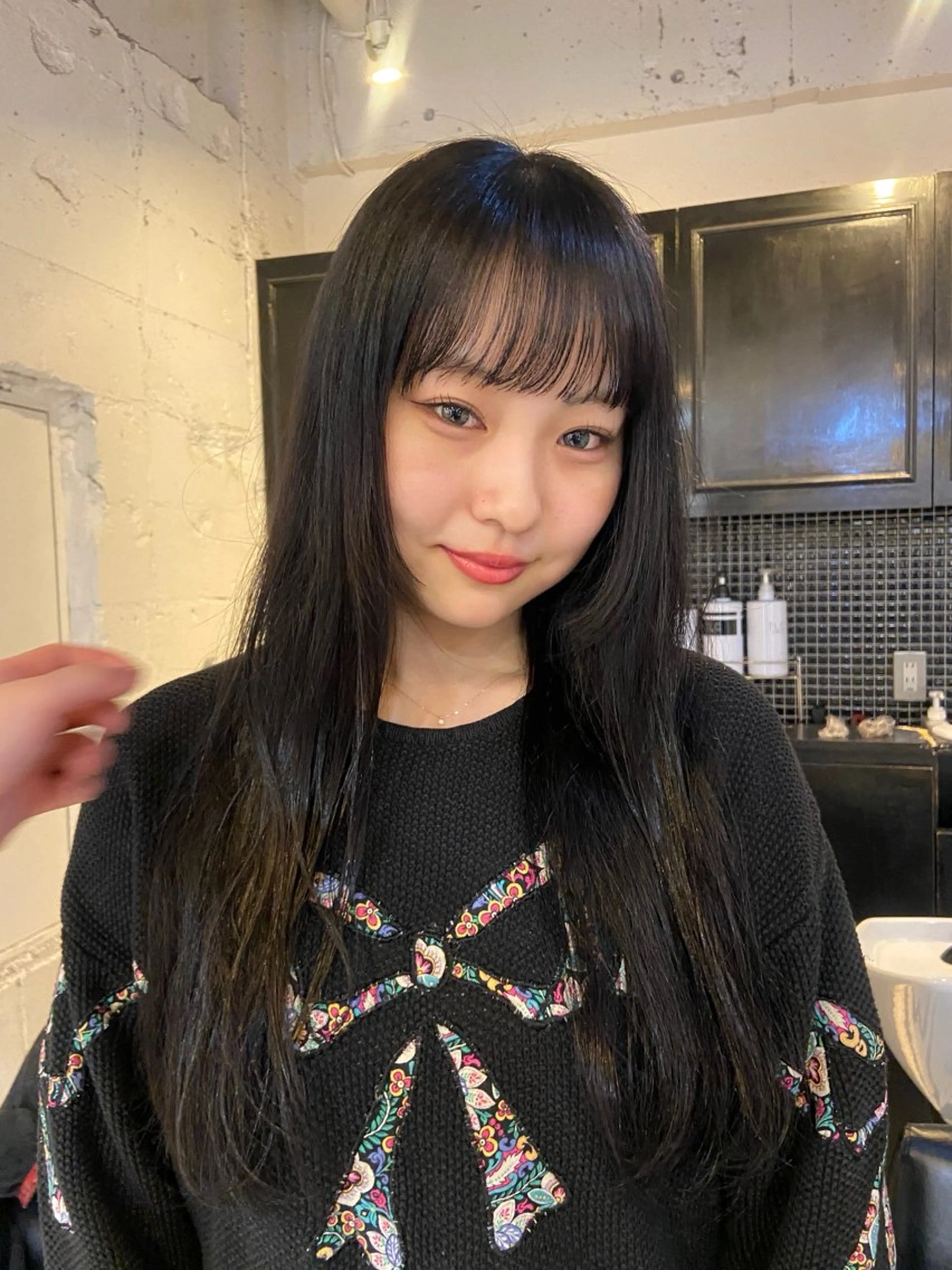 カラー ヘアカラー トリートメント レイヤーカット🎀 NANAHAのヘアスタイル
