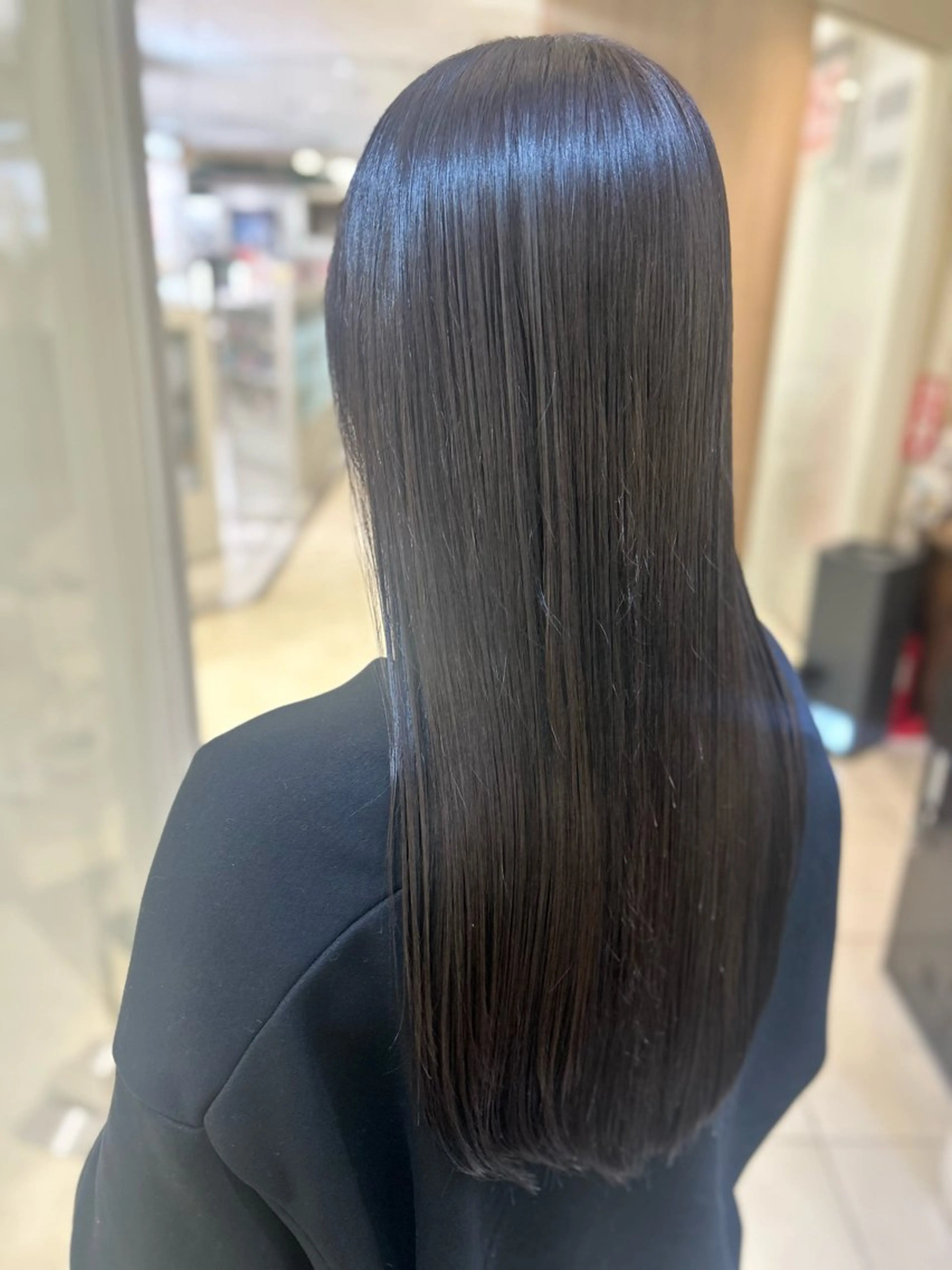 ロング カラー 艶質改善/縮毛矯正 ササキナツミのヘアスタイル