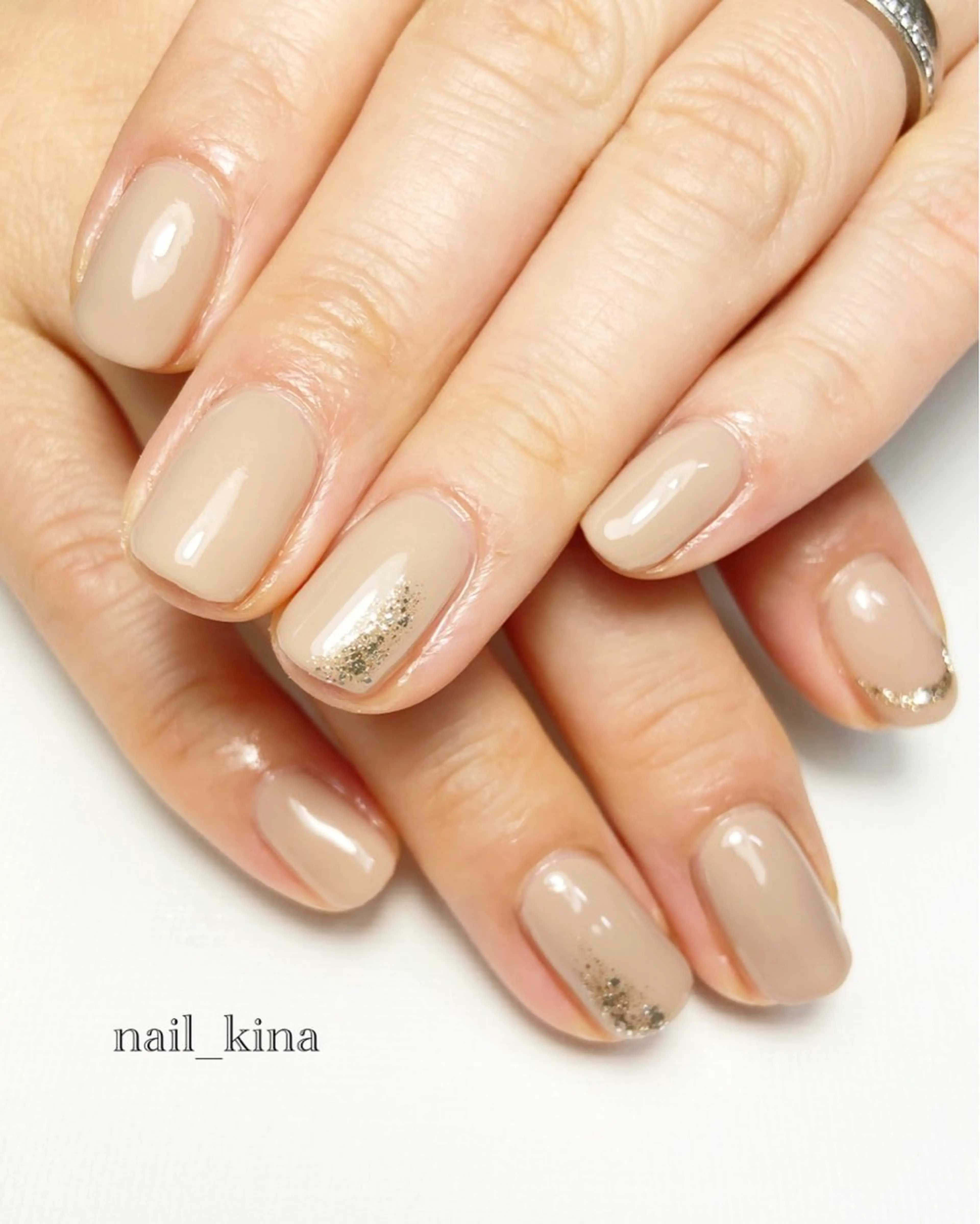 ネイル オフィスネイル ハンドネイル nail_ kinaのネイルデザイン