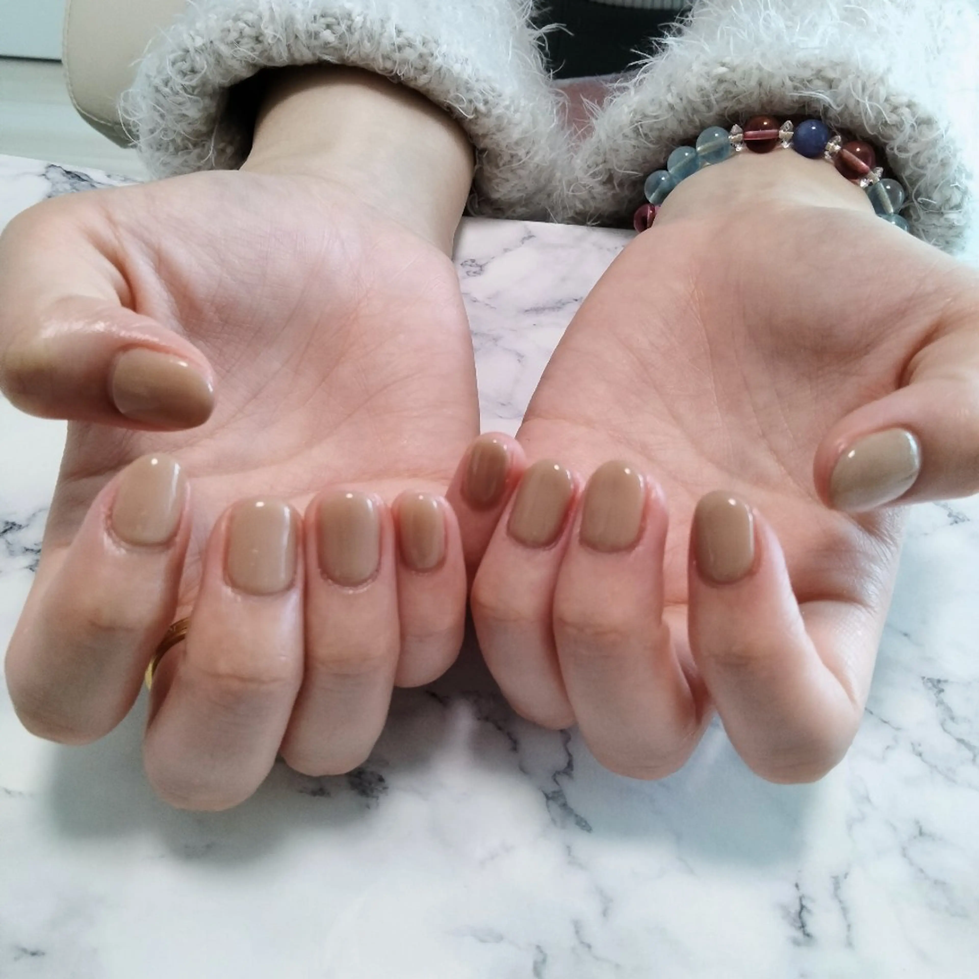 ネイル ワンカラーネイル ハンドネイル I'S nail 佐野のネイルデザイン