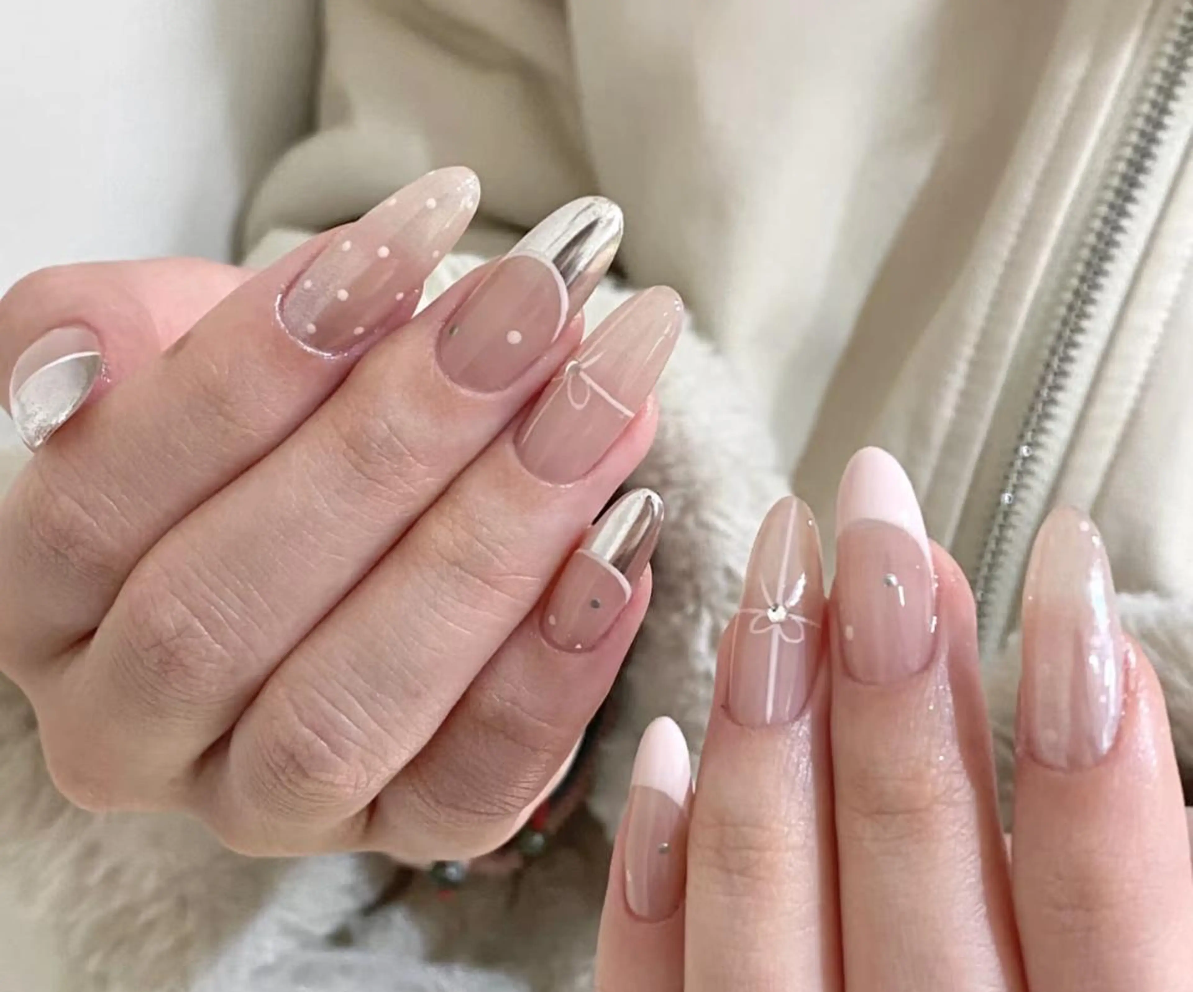 ネイル ハンドネイル By moonネイル 🌷ワンホン/韓国風のネイルデザイン