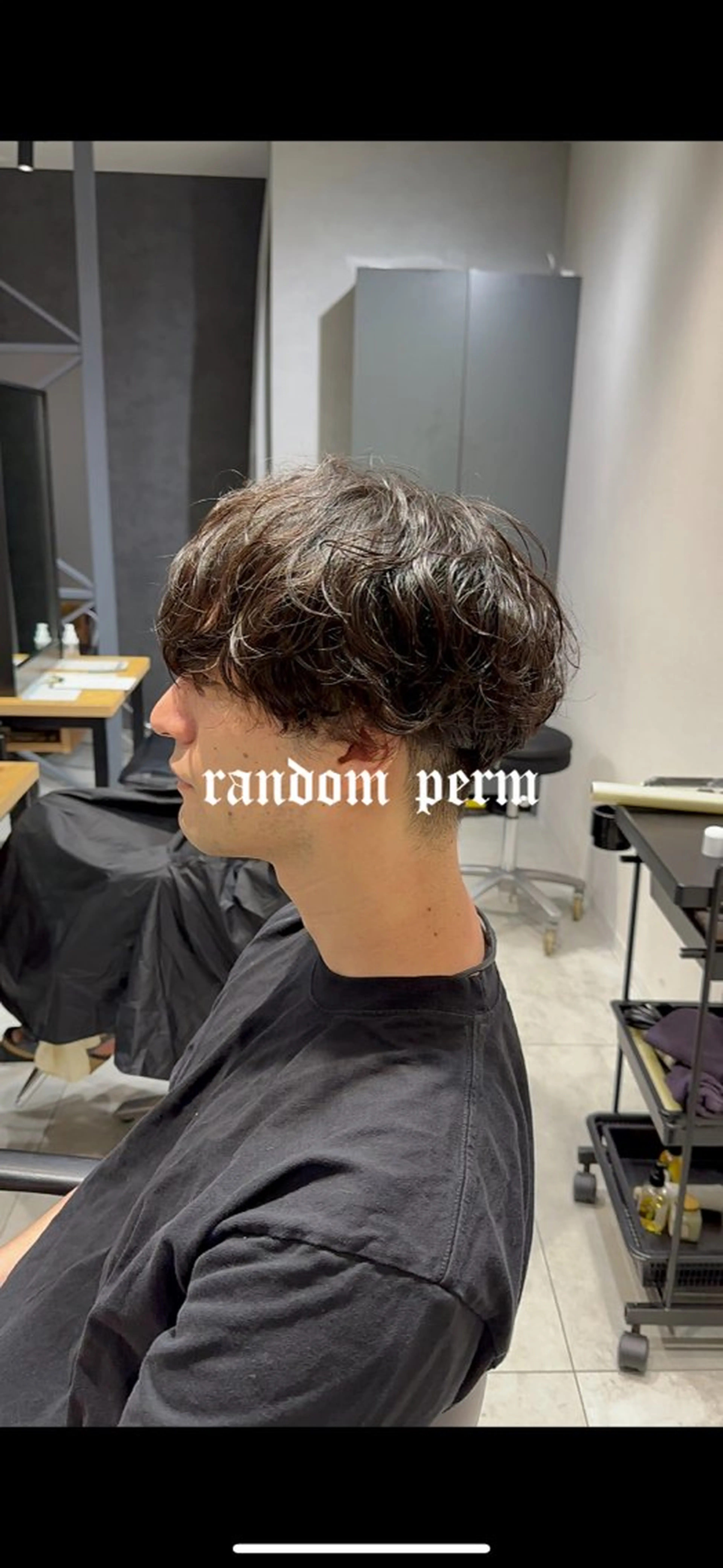 パーマ メンズ メンズ韓国風 メンズパーマ スパイラルパーマ カット パーマ トリートメント メンズパーマ特化 Gakutoのヘアスタイル