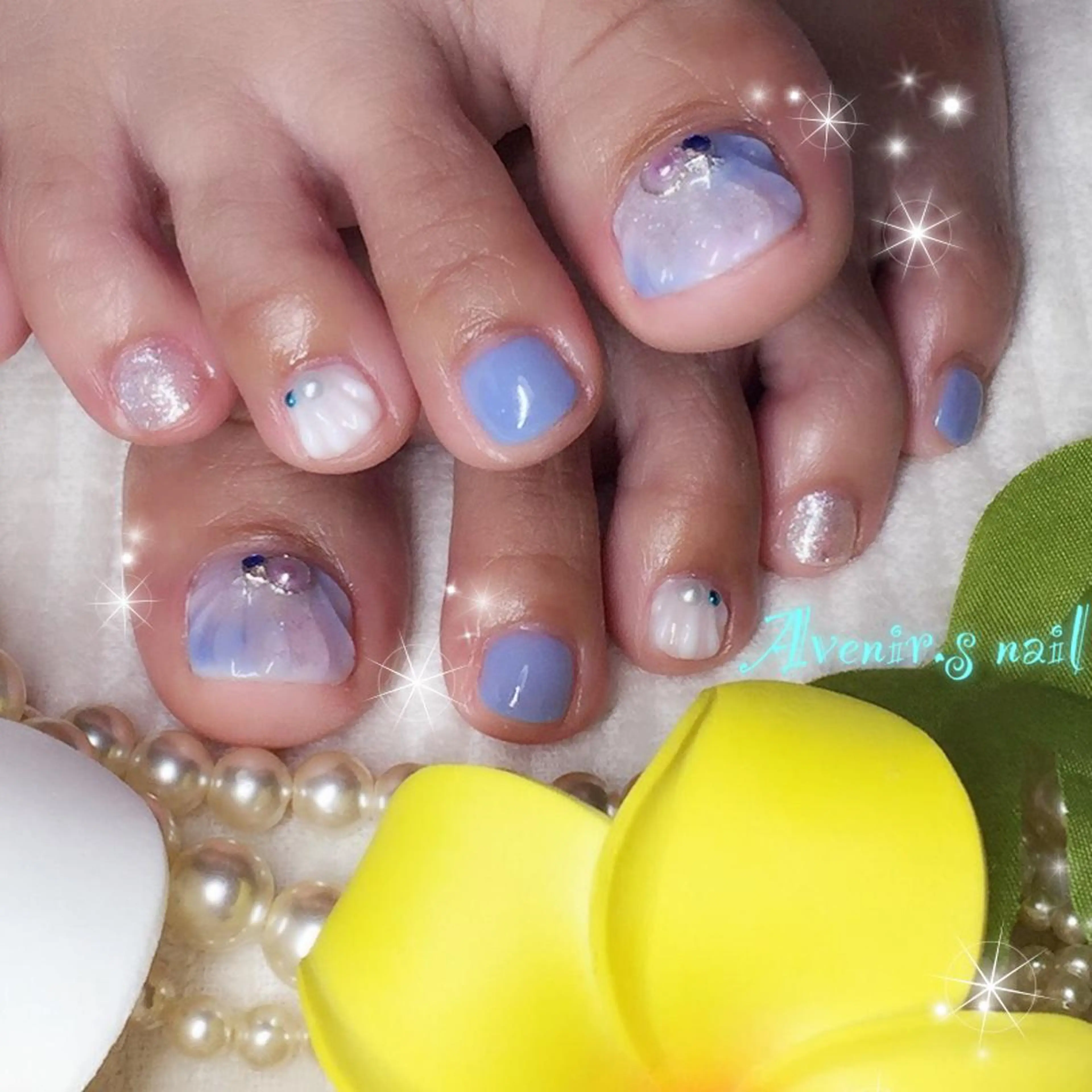 ネイル フットネイル Home Salon Avenir.のネイルデザイン