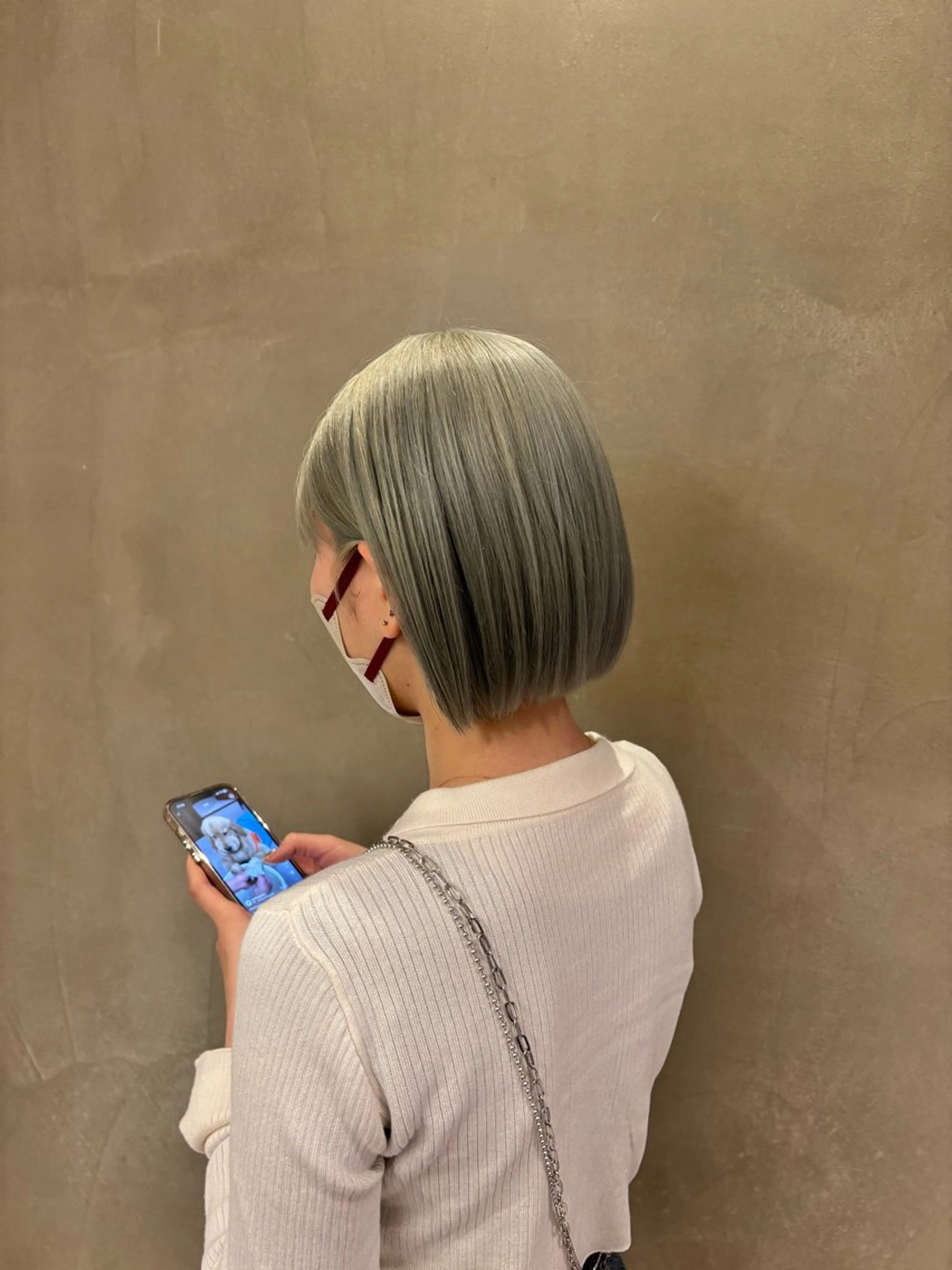 ミディアム ボブ AILERON by mahae所属・エルロン 栢原のヘアスタイル