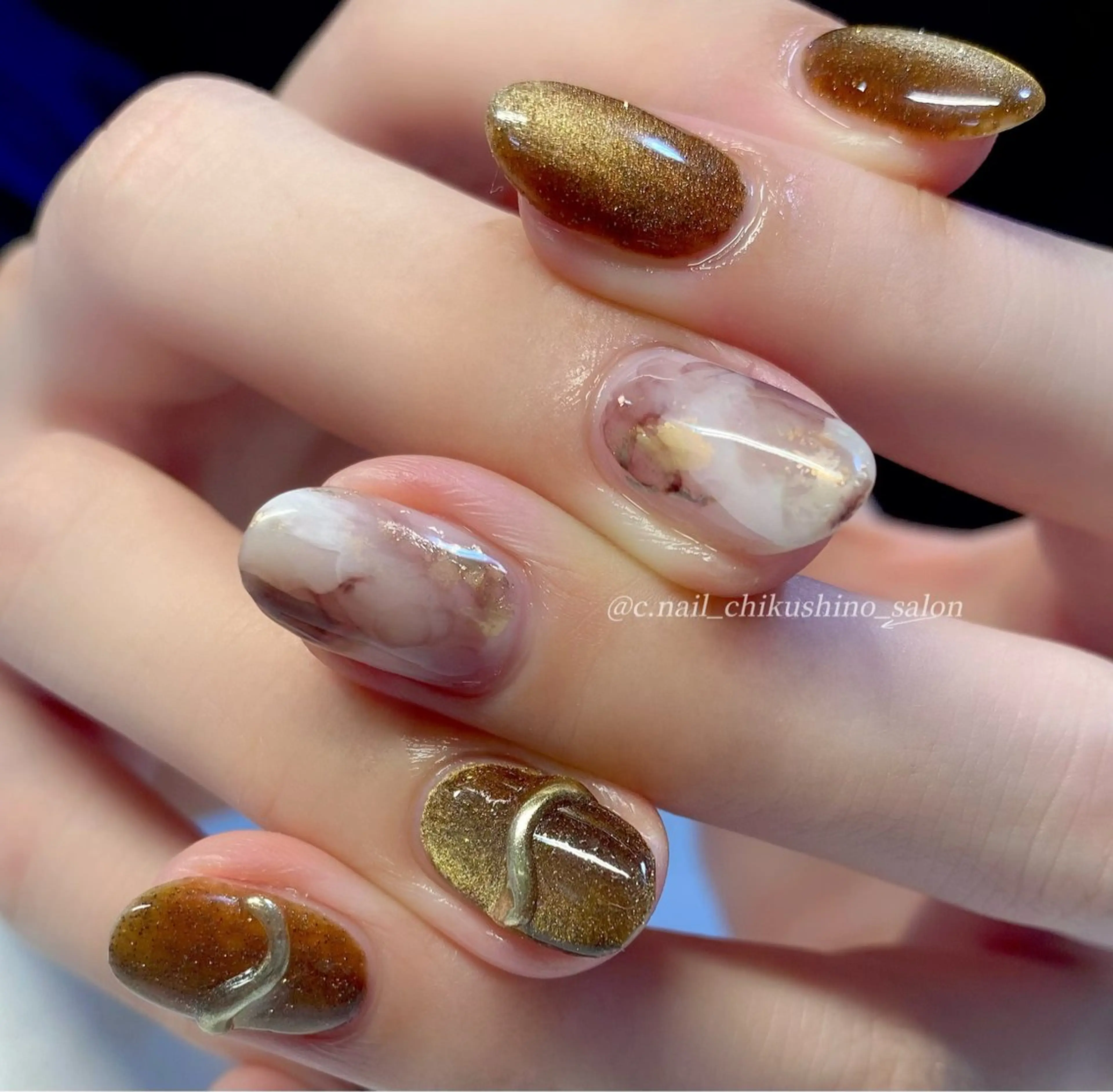 ネイル ハンドネイル C.Nail &EYE筑紫駅のネイルデザイン