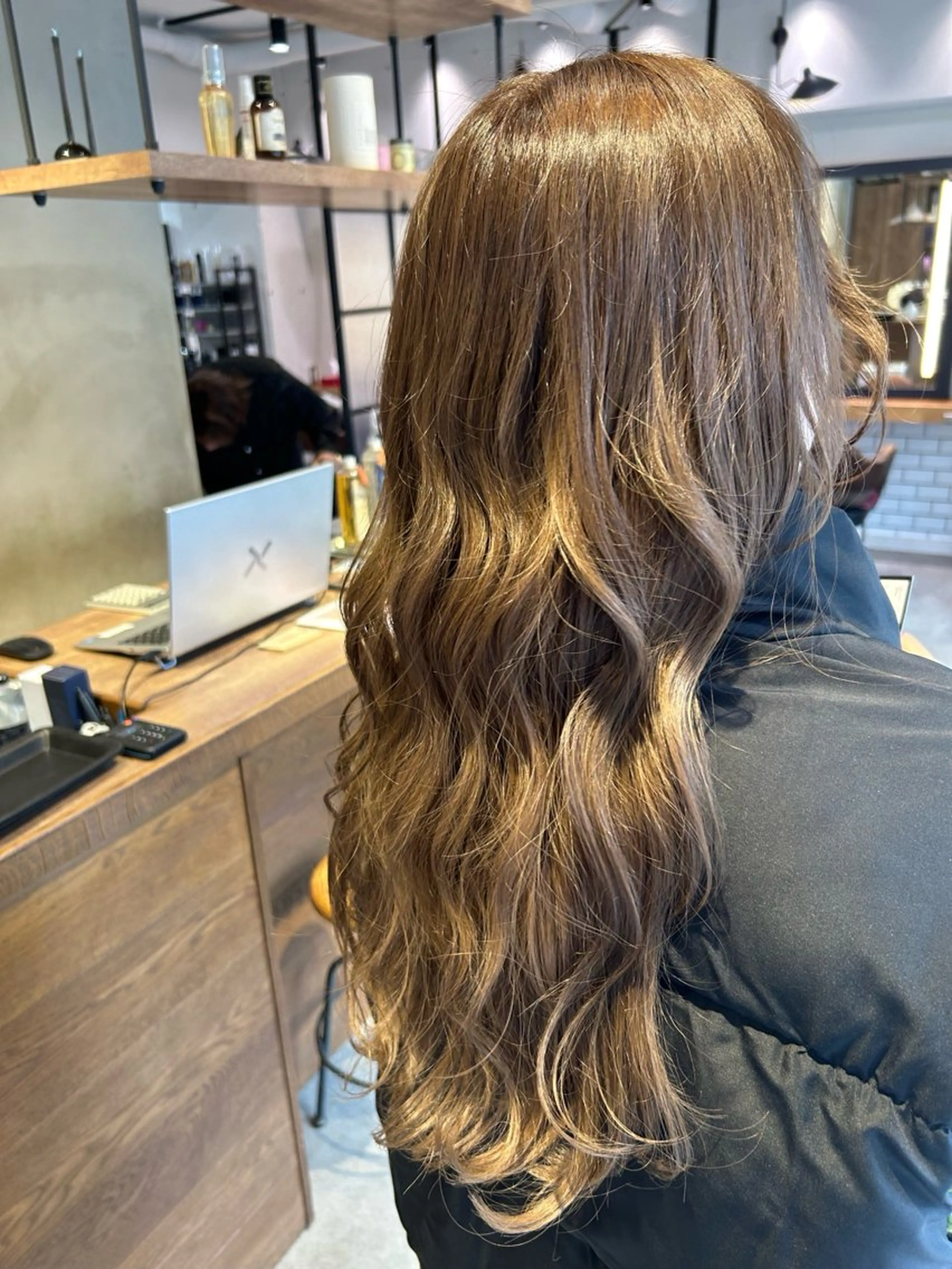 ロング カラー ヘアカラー トリートメント ［極潤］ヒアルロン酸 🫧カラー髪質改善のその他イメージ