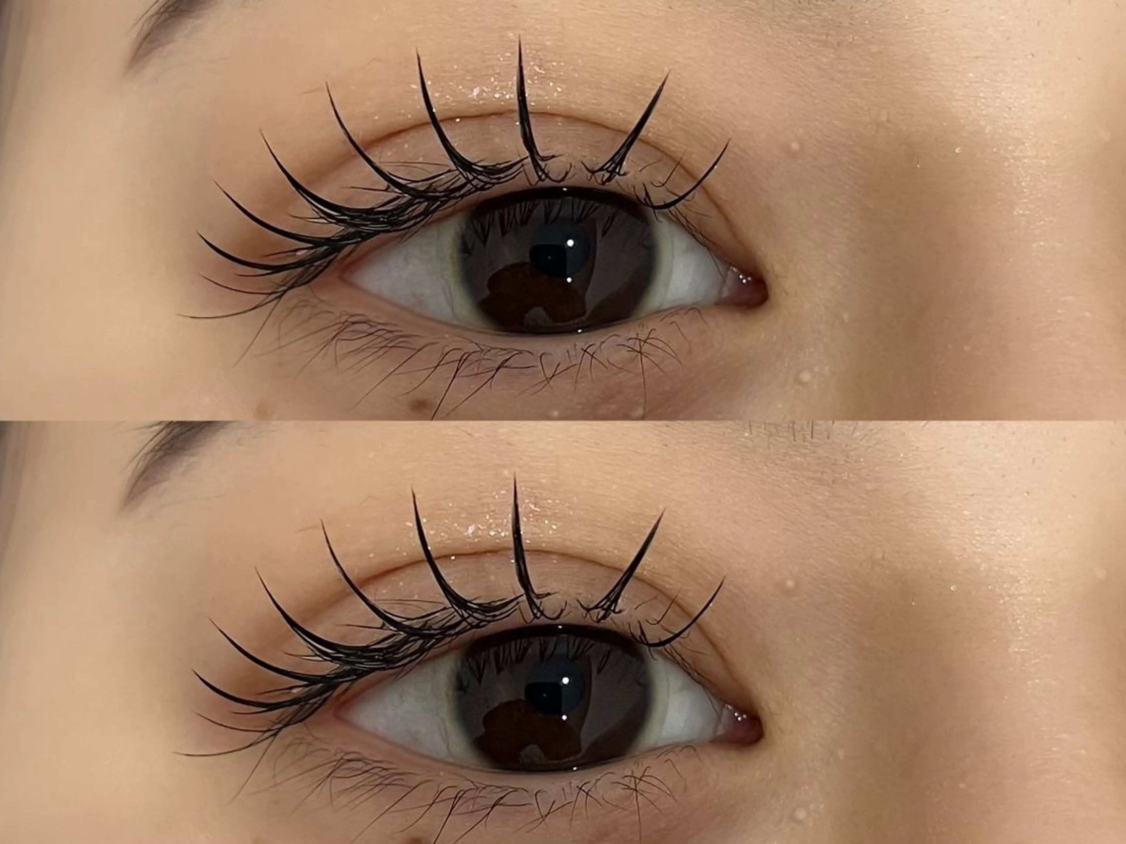 マツエク・マツパ フラットラッシュ MAQUM𖤐 Satsumiのマツエク・マツパデザイン