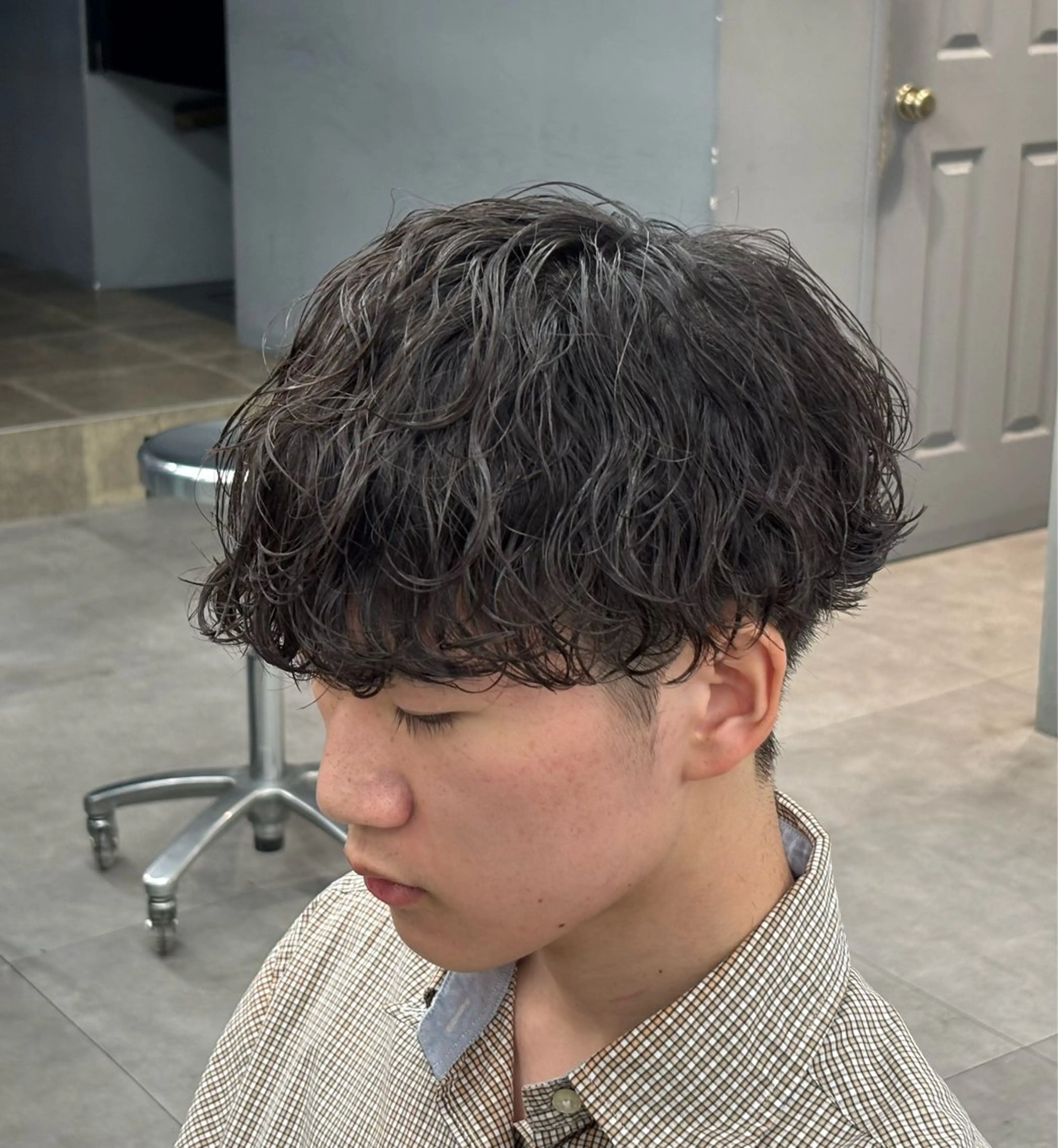 パーマ メンズ ヘアカラー パーマ メンズパーマ /山本航平のヘアスタイル