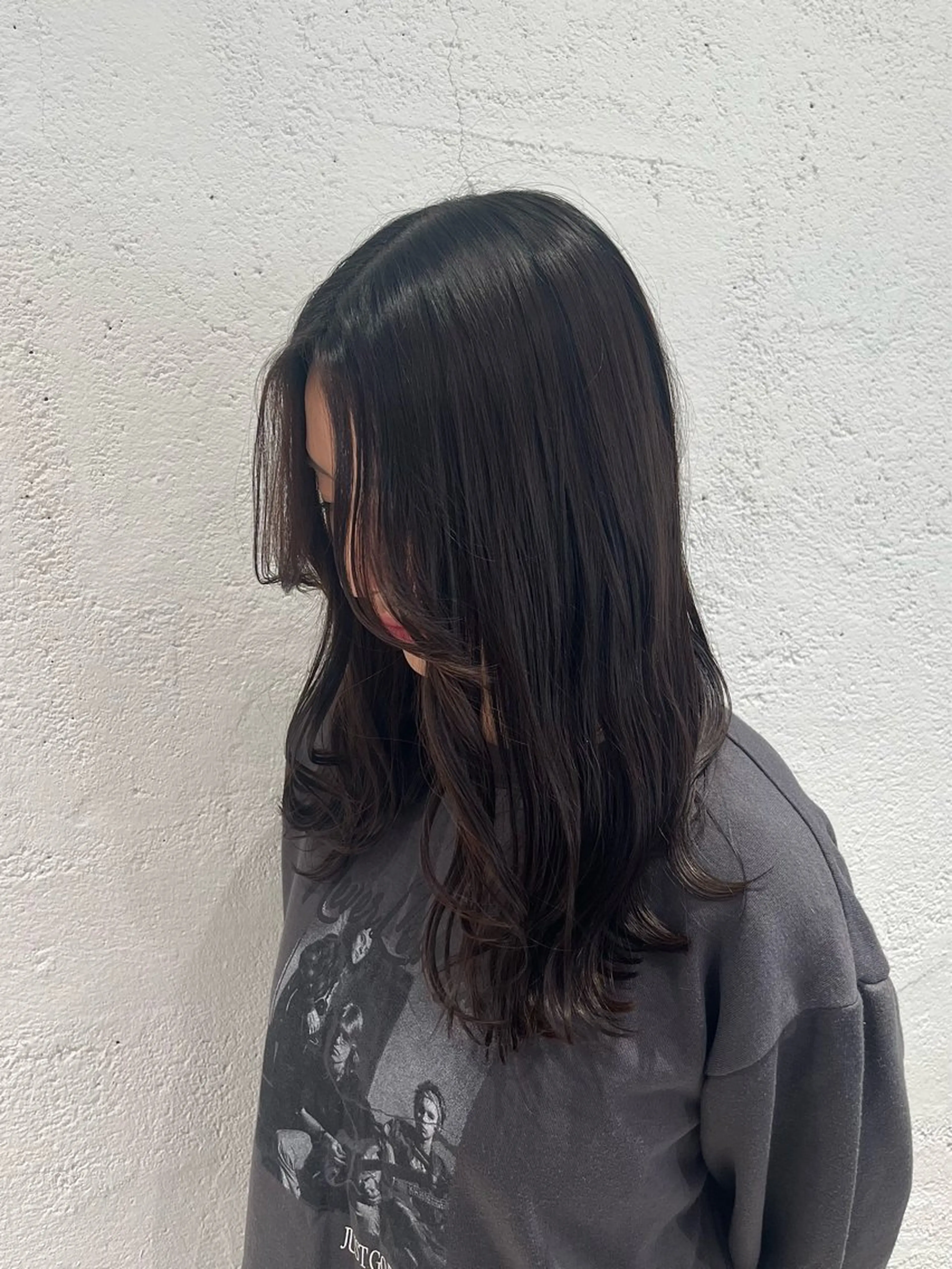 セミロング カット cheri ／akaneのヘアスタイル