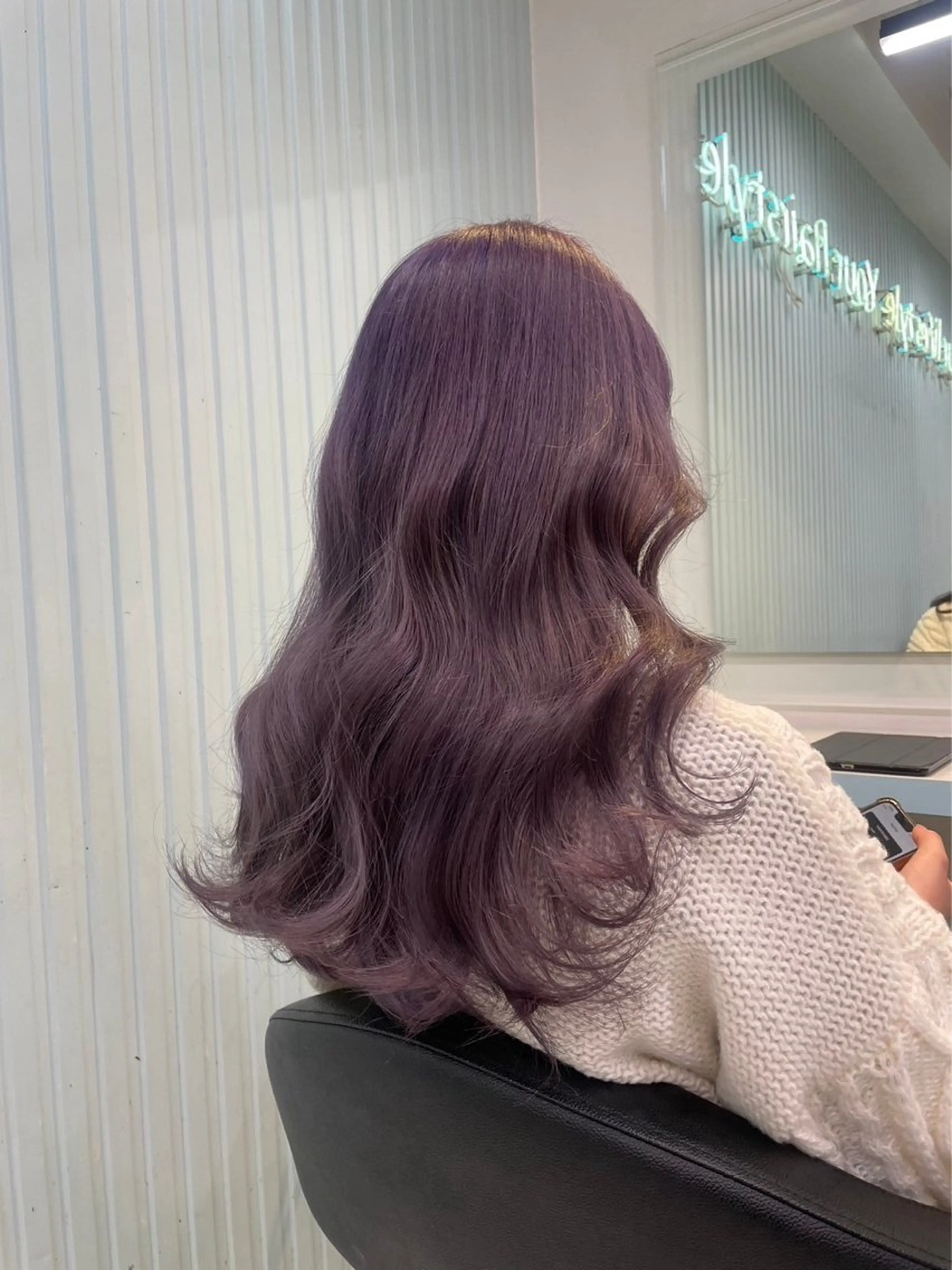 ロング カラー ハイトーン🌈メンズ カット♡Machanのヘアスタイル