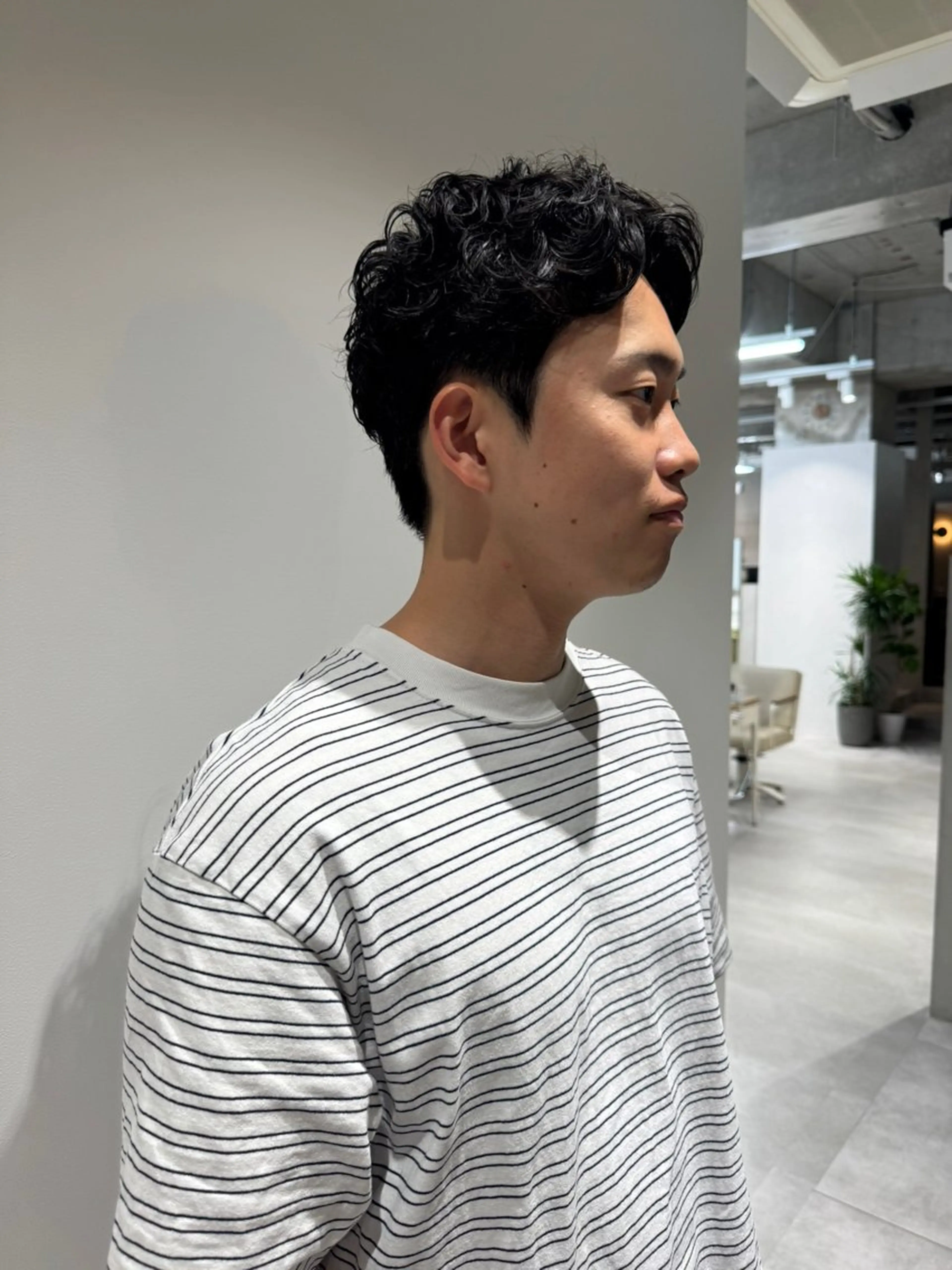 ショート パーマ メンズ 大宮メンズカット かほのヘアスタイル
