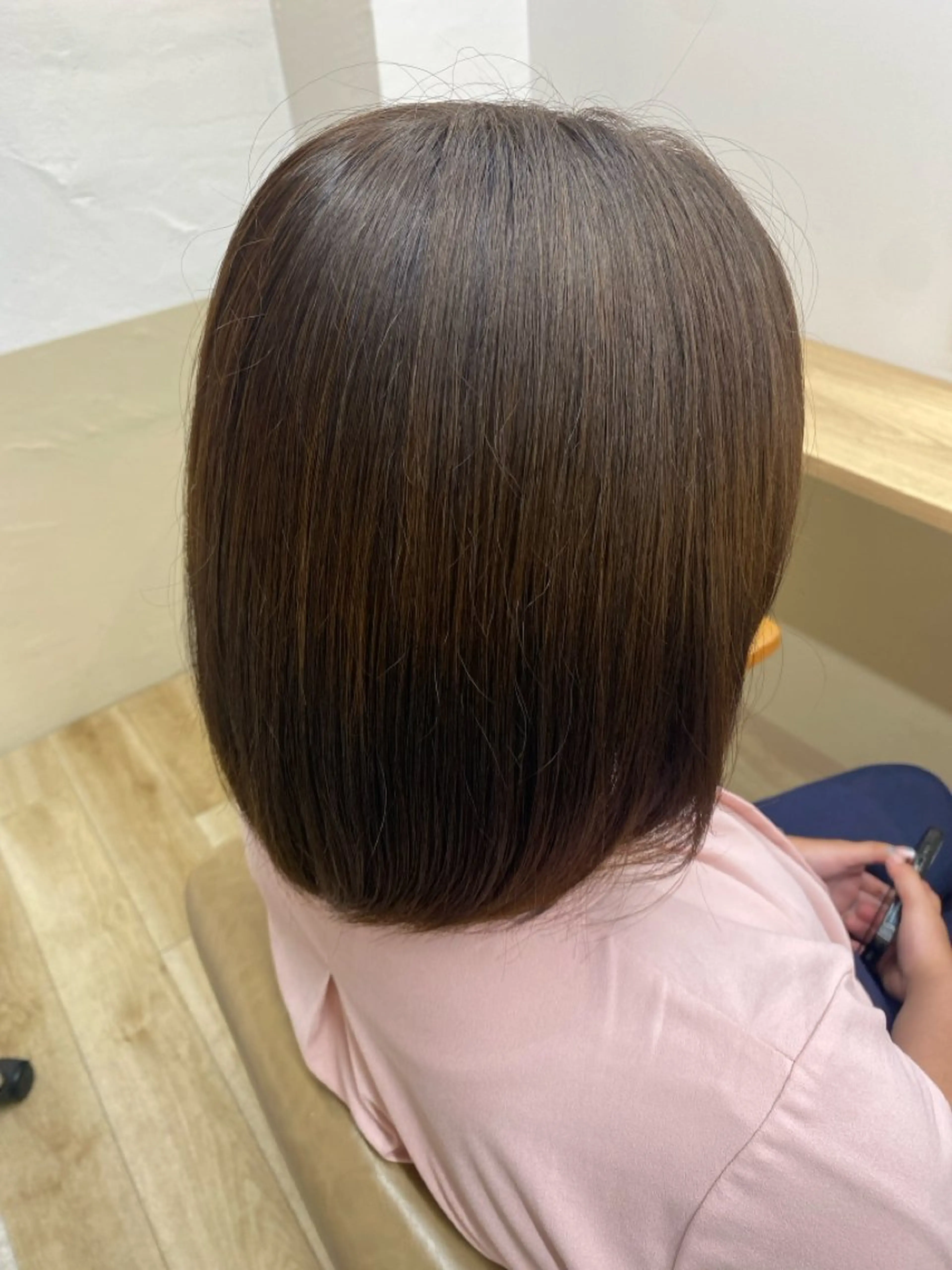 カラー ベージュカラー オリーブベージュ a. ririのヘアスタイル