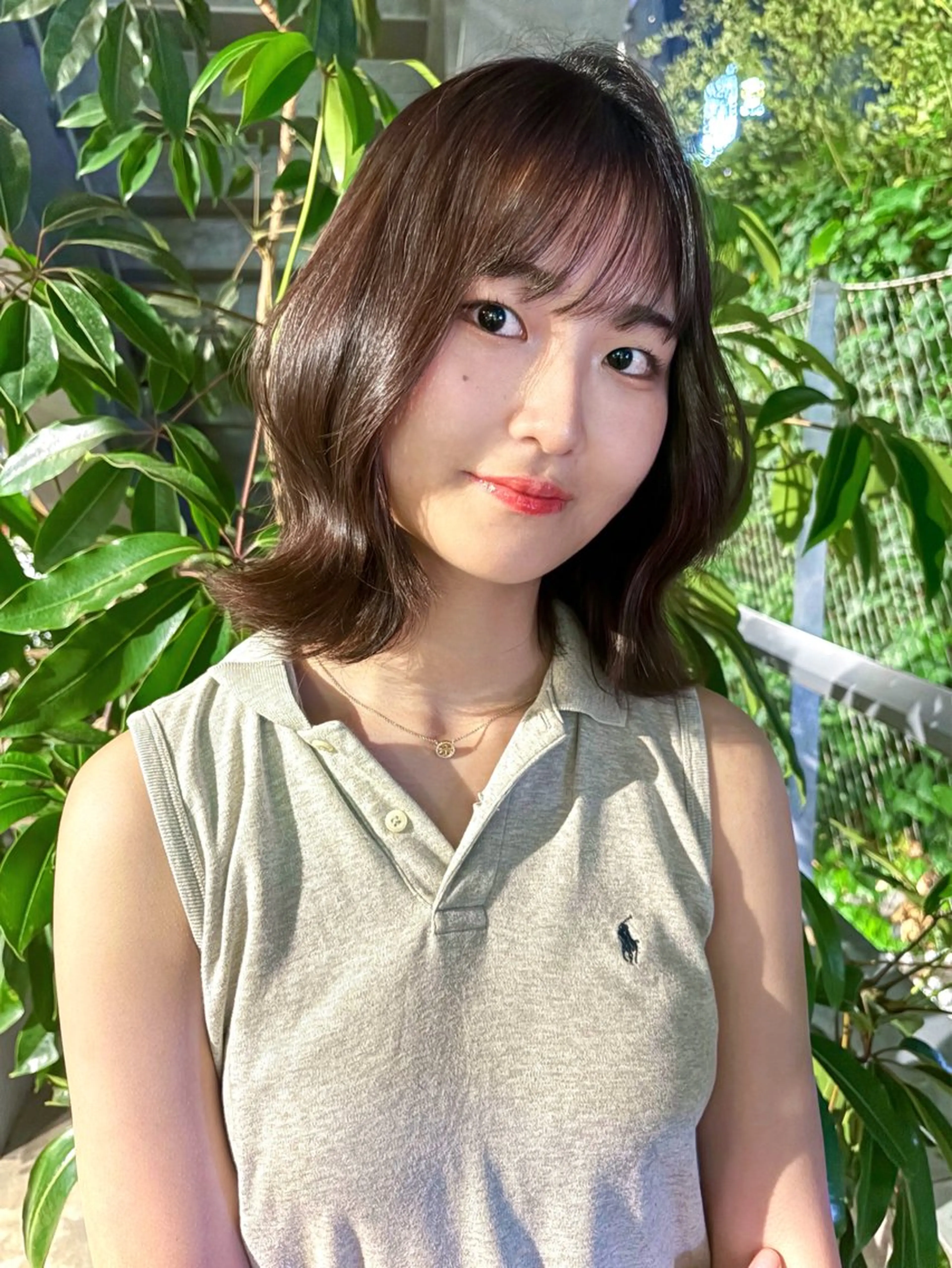 カラー 松本 美海のヘアスタイル