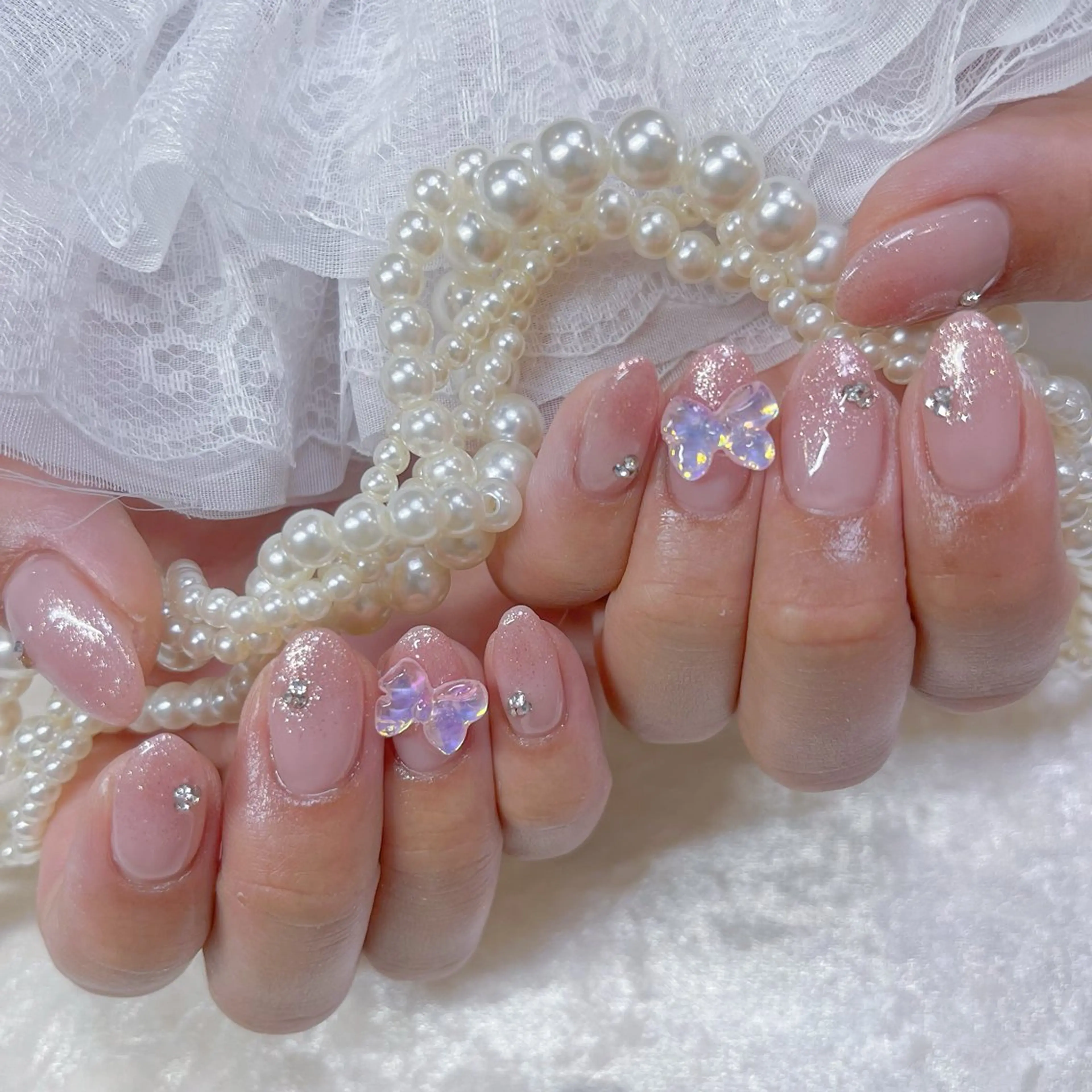 ネイル ハンドネイル Maya 🧊🫧‪のネイルデザイン