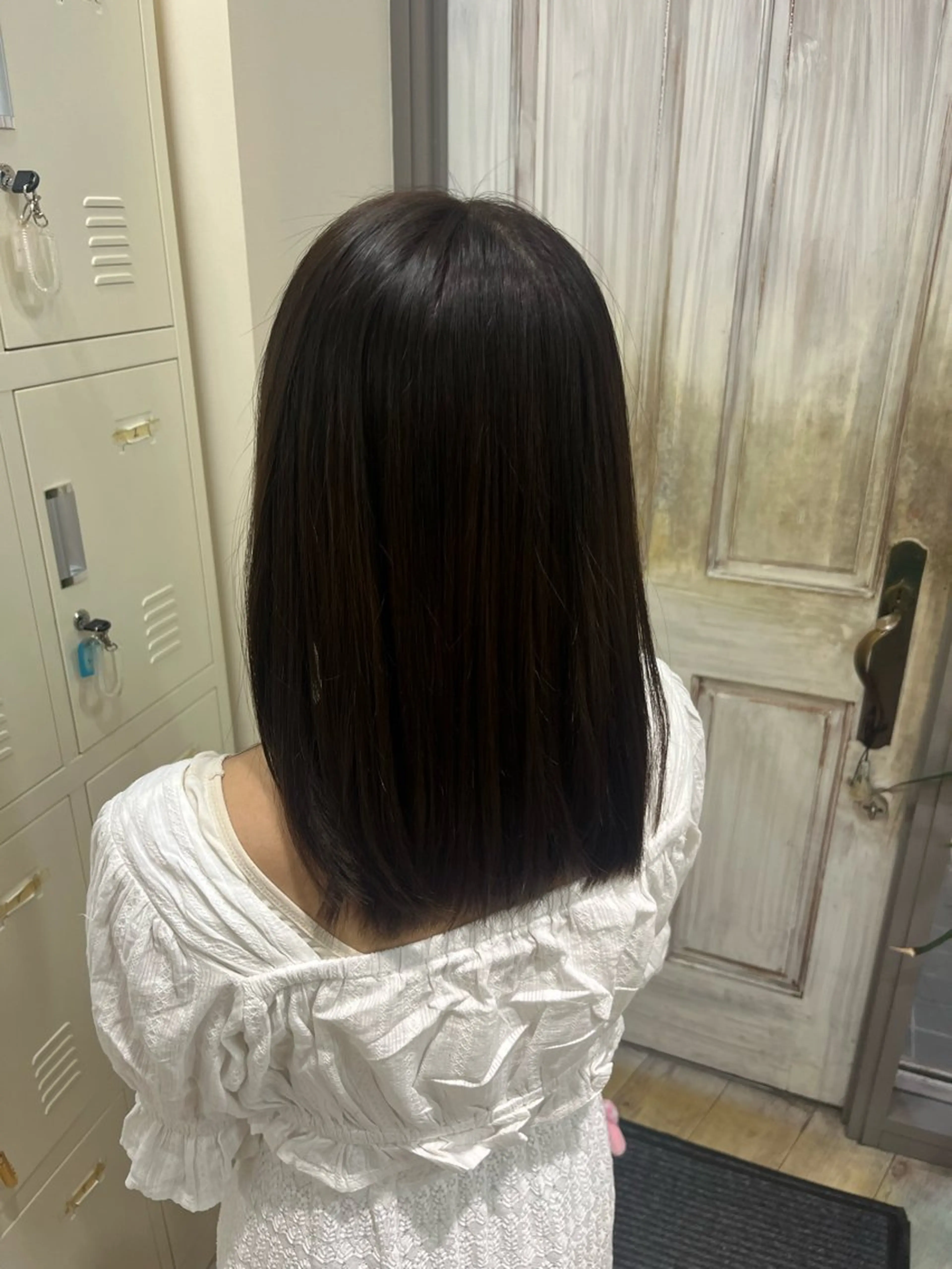 ミディアム 高堰 朱羽のヘアスタイル