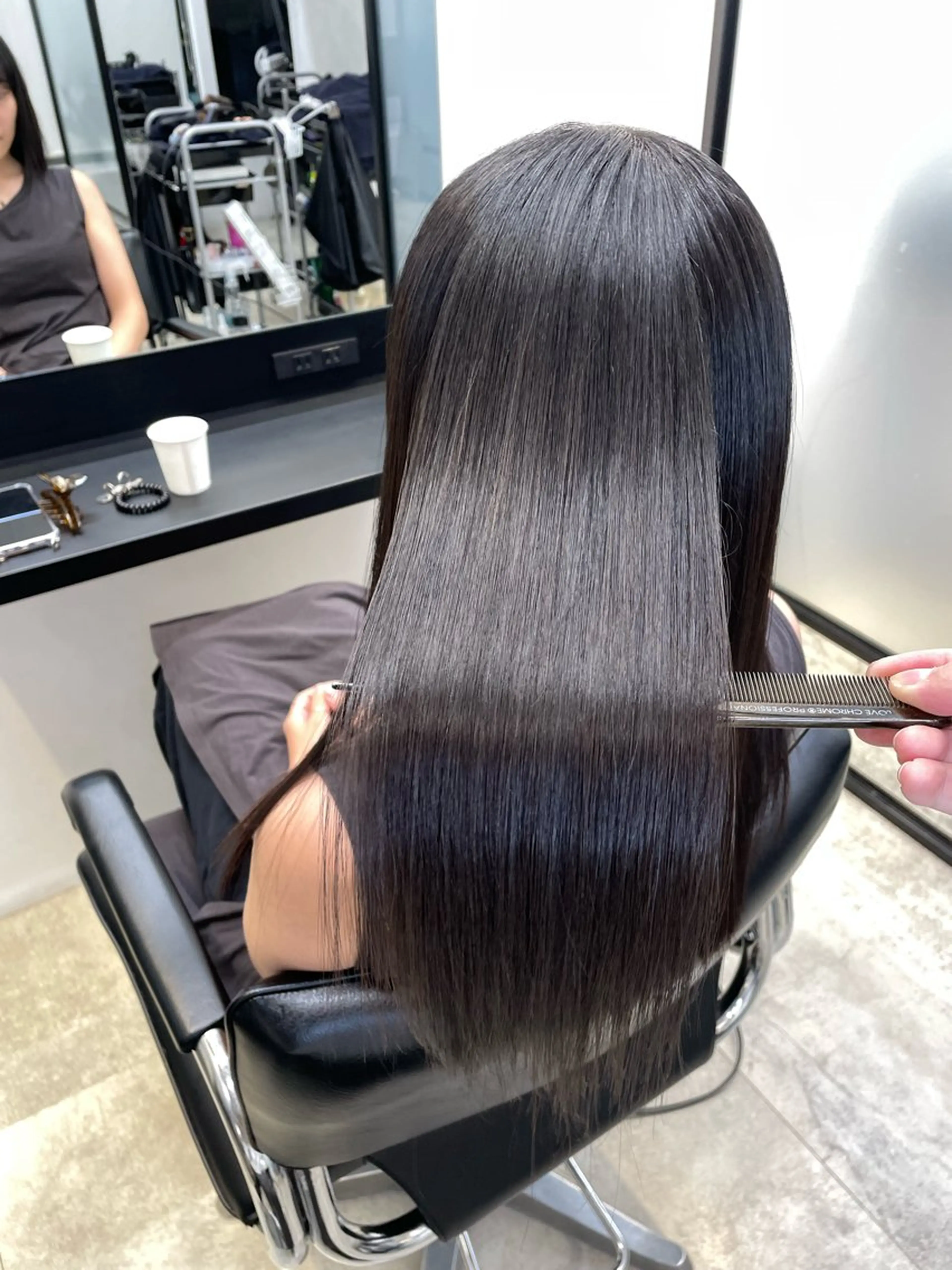 ロング トリートメント ヘアセット 髪質改善/艶髪 🫧佐藤景流🫧のヘアスタイル