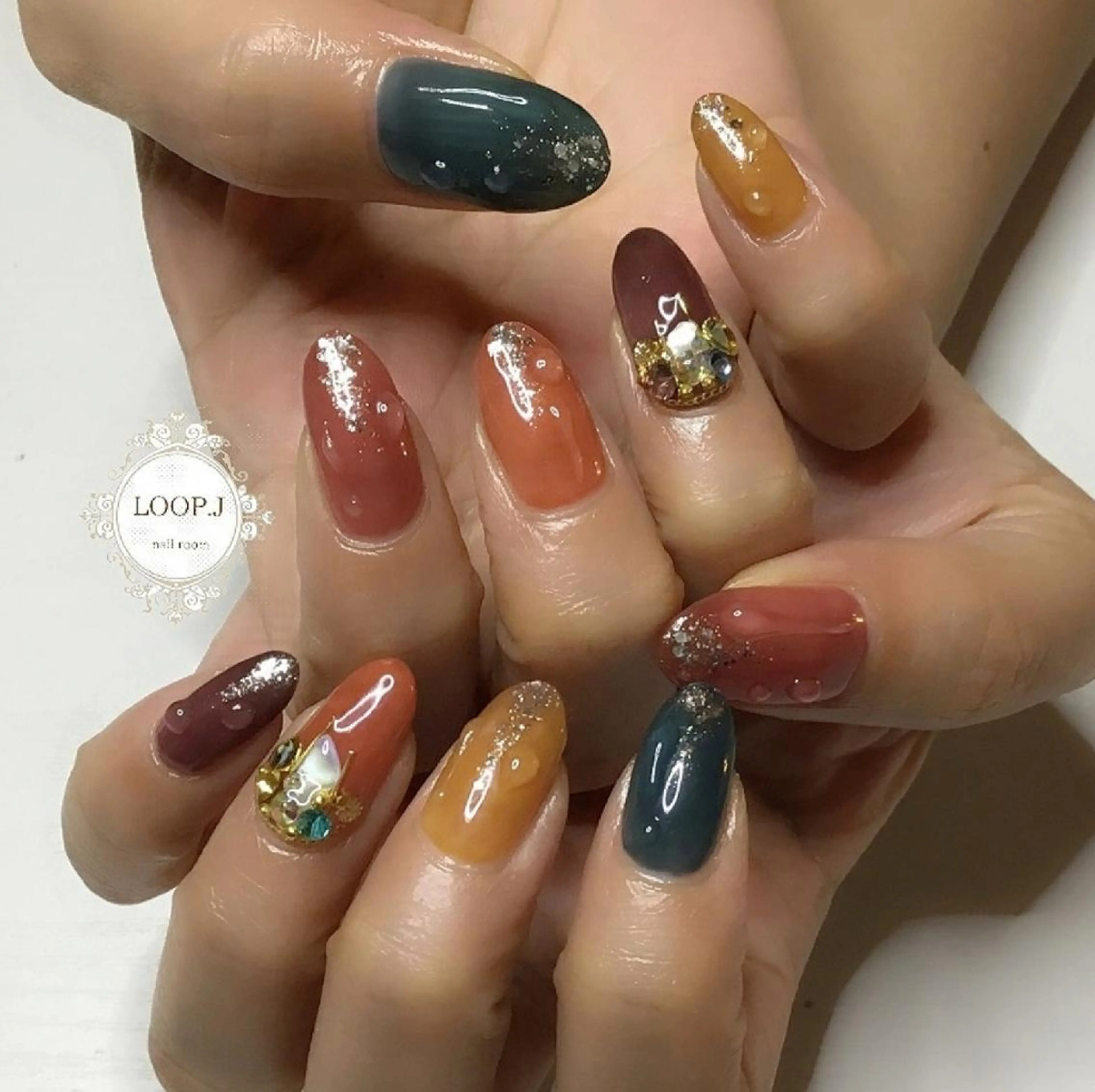 ネイル ハンドネイル おおくぼ めぐみのネイルデザイン