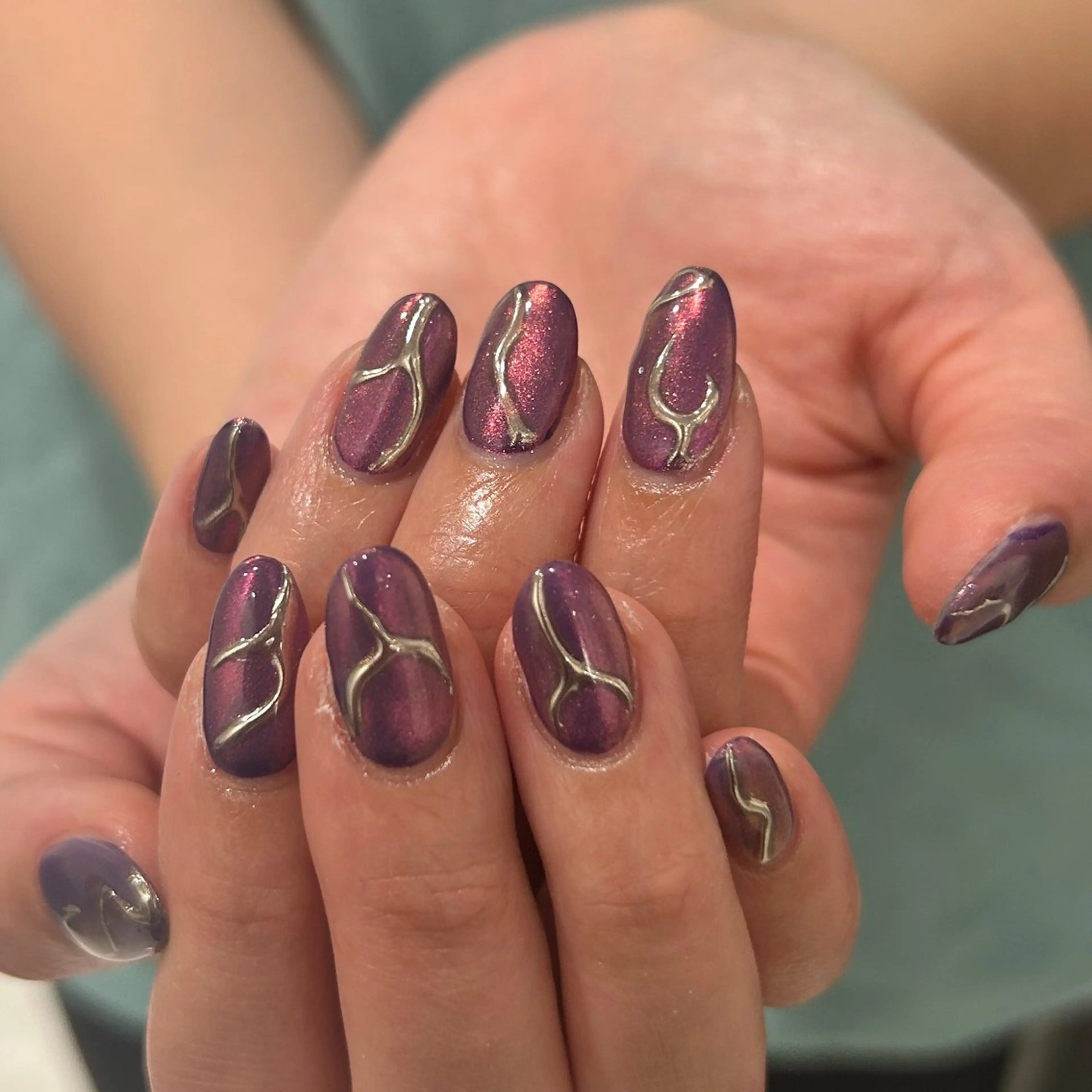 ネイル ハンドネイル MODA MANAMIᵕ̈のネイルデザイン