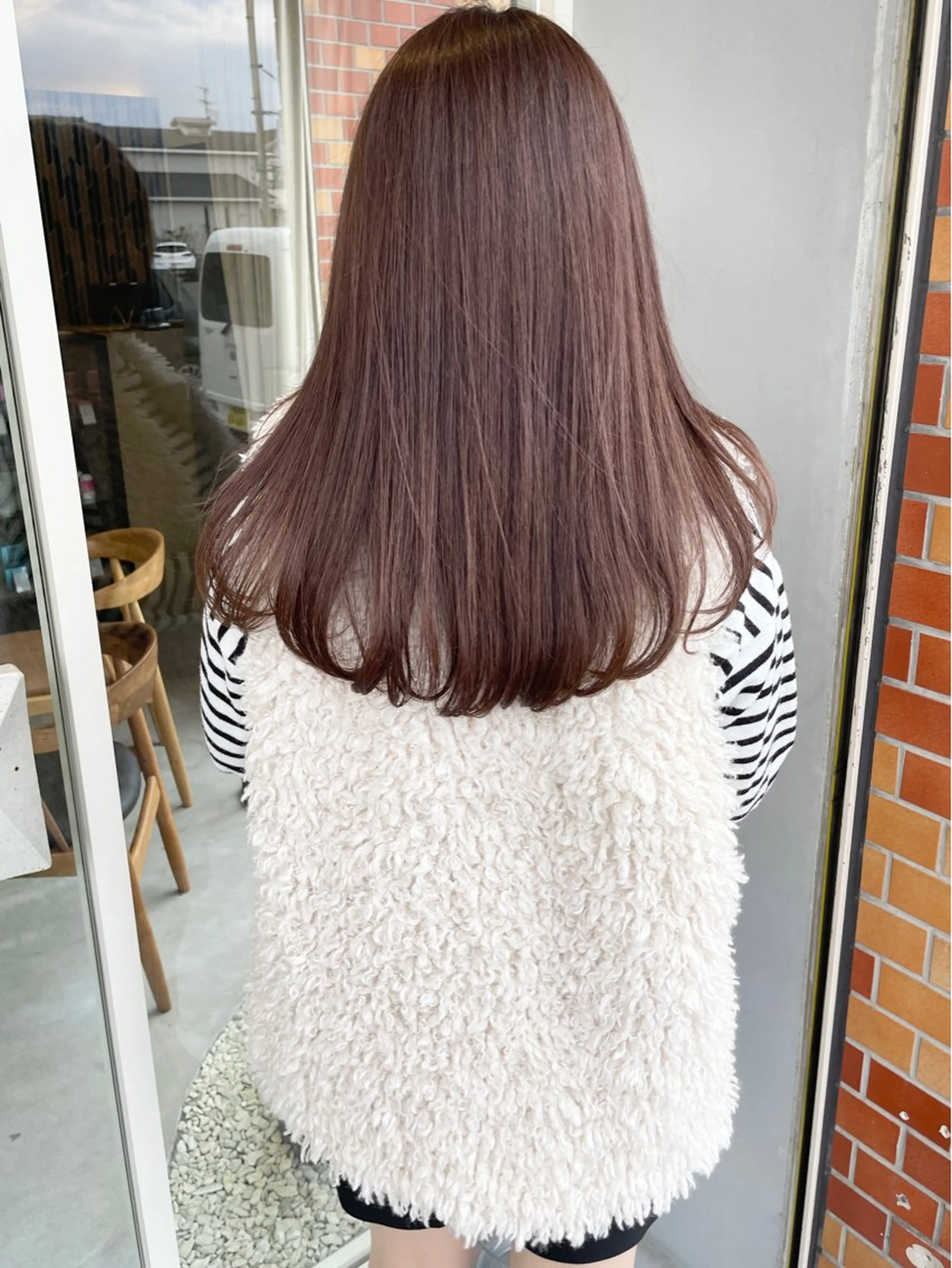 ロング カラー ベージュカラー ブリーチ ダブルカラー ブリーチなしカラー ヘアカラー トリートメント Tim【ティム】所属・ヘアセット大募集 ˗ˋˏairiˎˊ˗のヘアスタイル