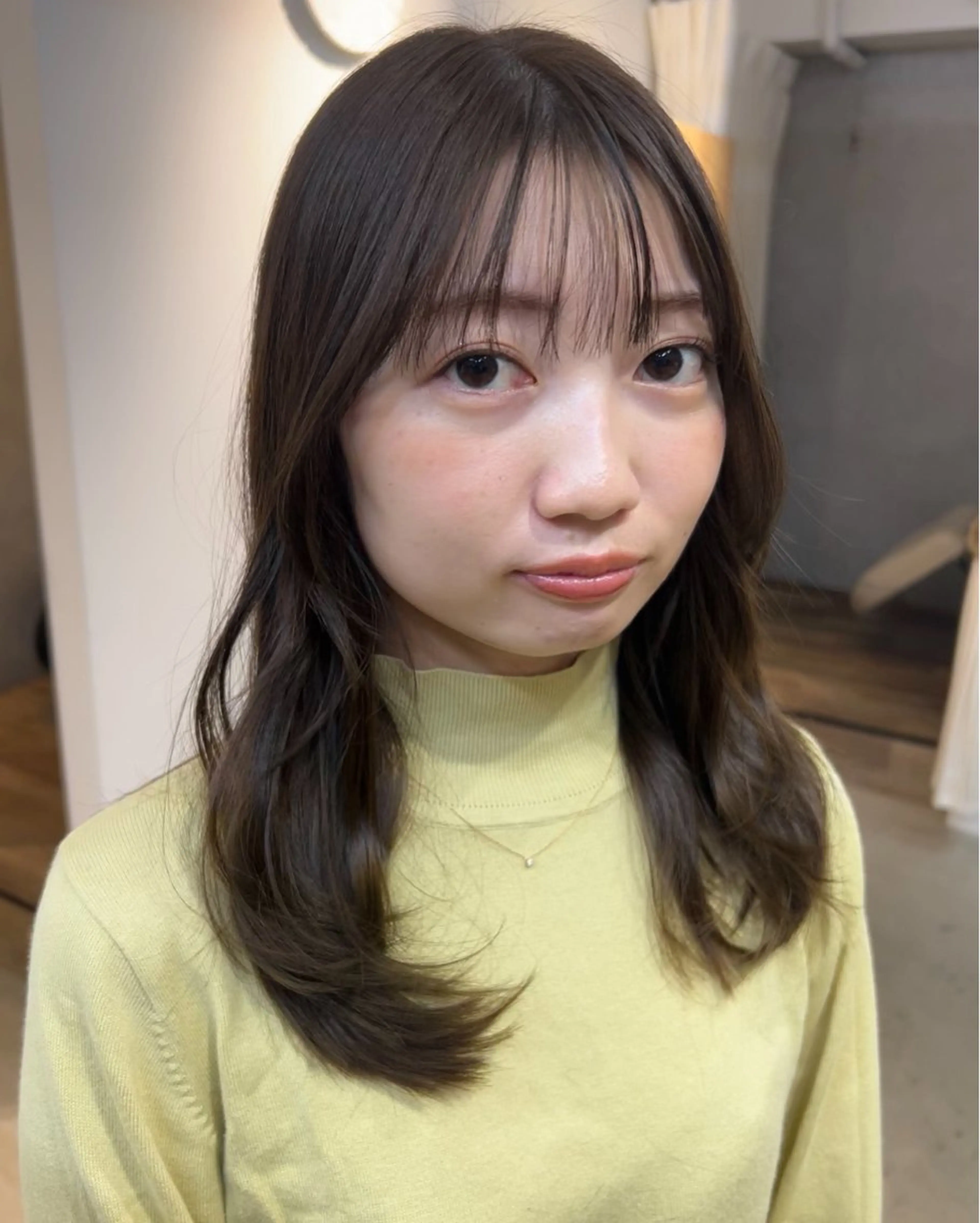 セミロング Ata.所属・kubo nozomiのヘアスタイル