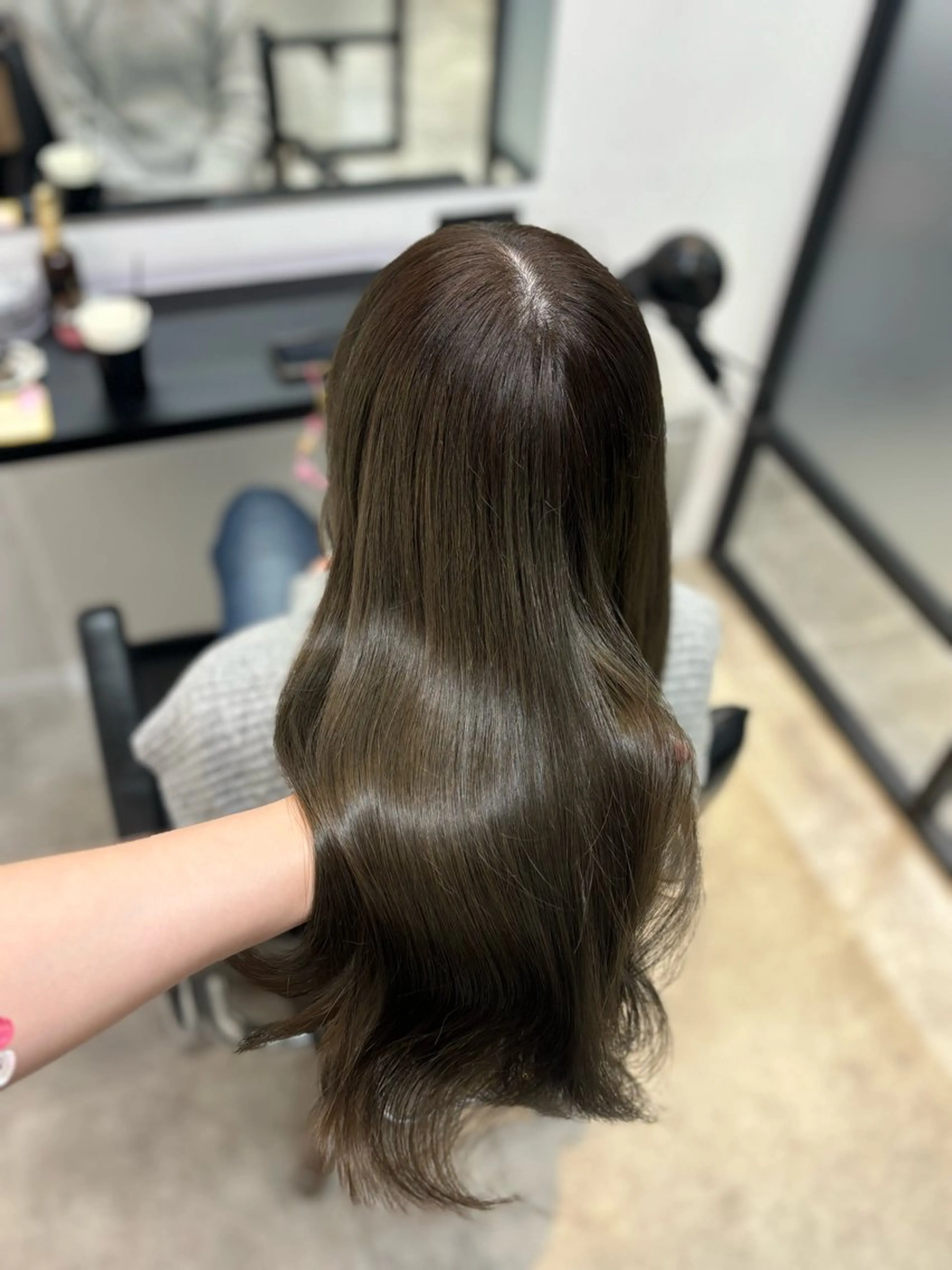 ロング 髪質改善 トリートメント 髪質改善♡ 保坂汐音のヘアスタイル