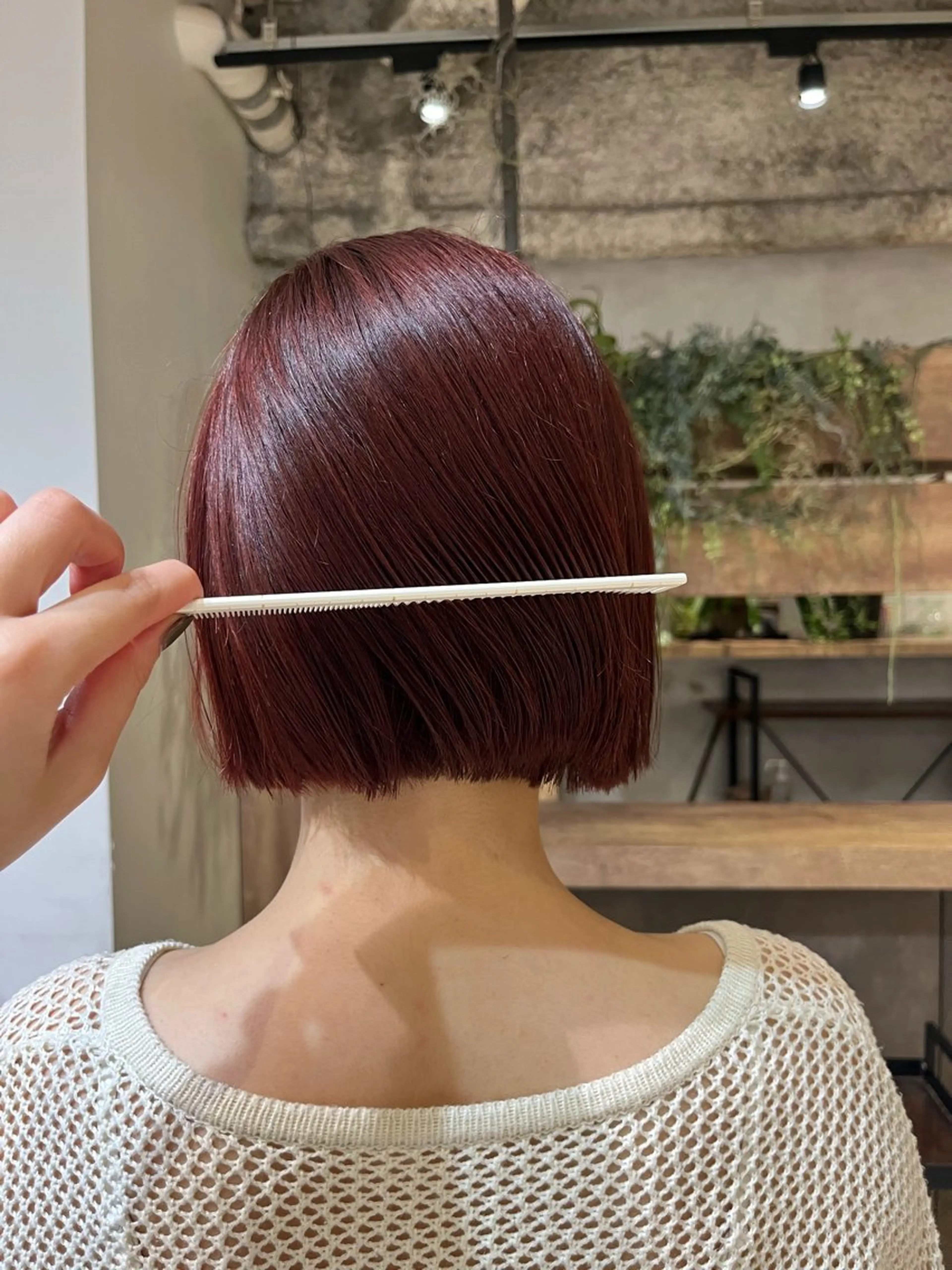 カラー ダブルカラー ヘアカラー トリートメント 🍒暖色カラー🍒 ueno aiのヘアスタイル