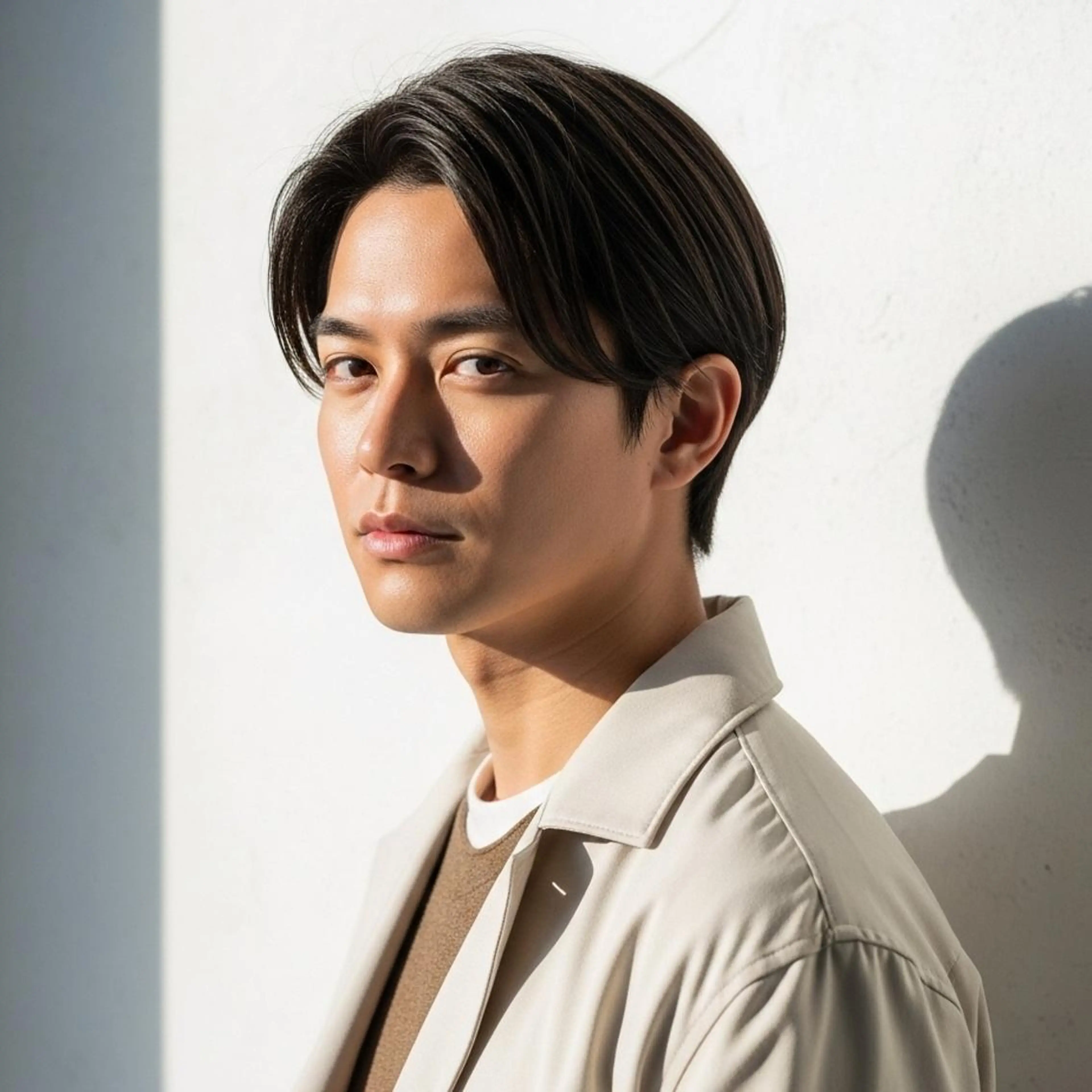 🧼【好印象＆清潔感UP】メンズカット×眉カット×韓国発ダウンパーマ×Marbbケア💈✨の写真