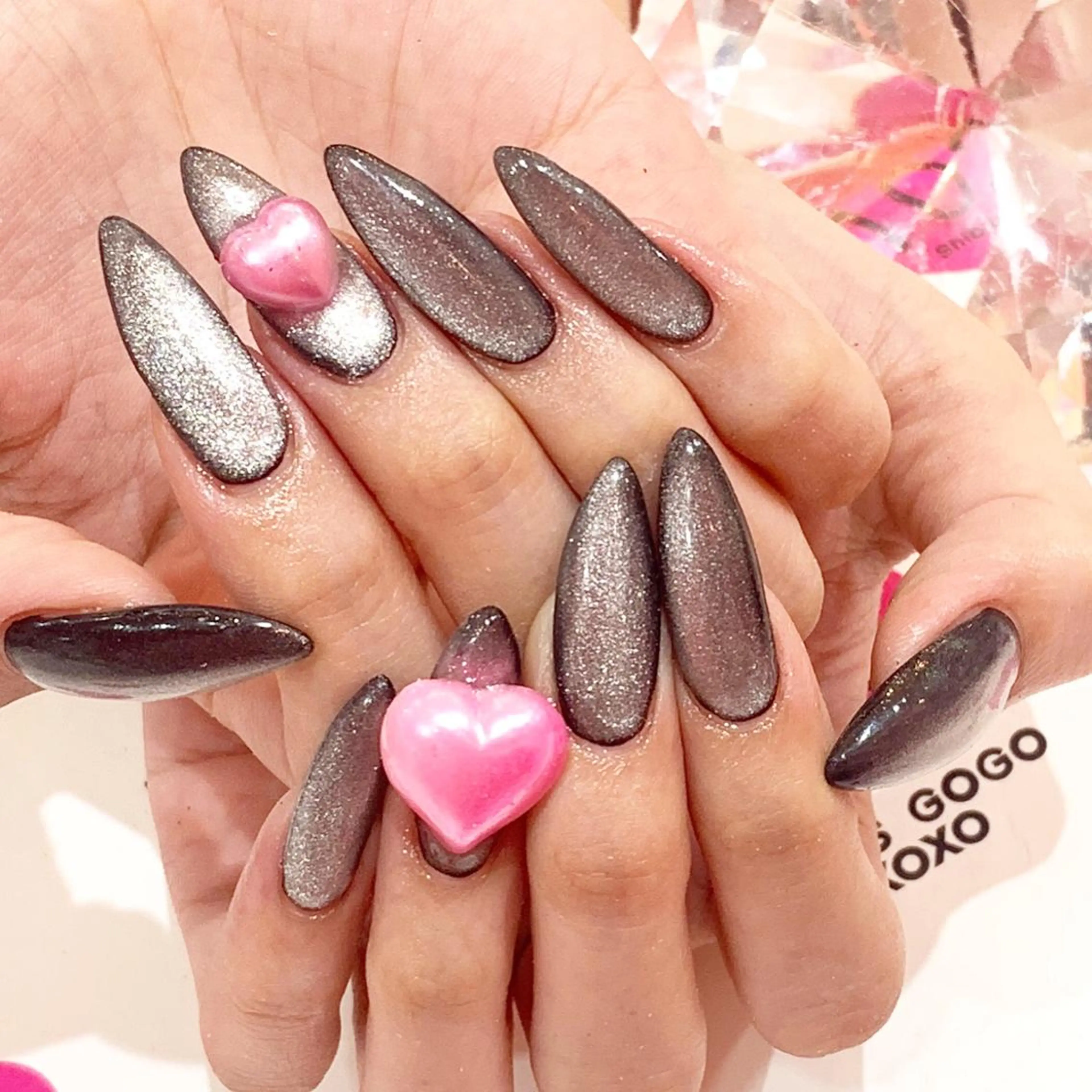 ロング カラー メンズ キッズ ネイル NAILSGOGO shibuyaのネイルデザイン