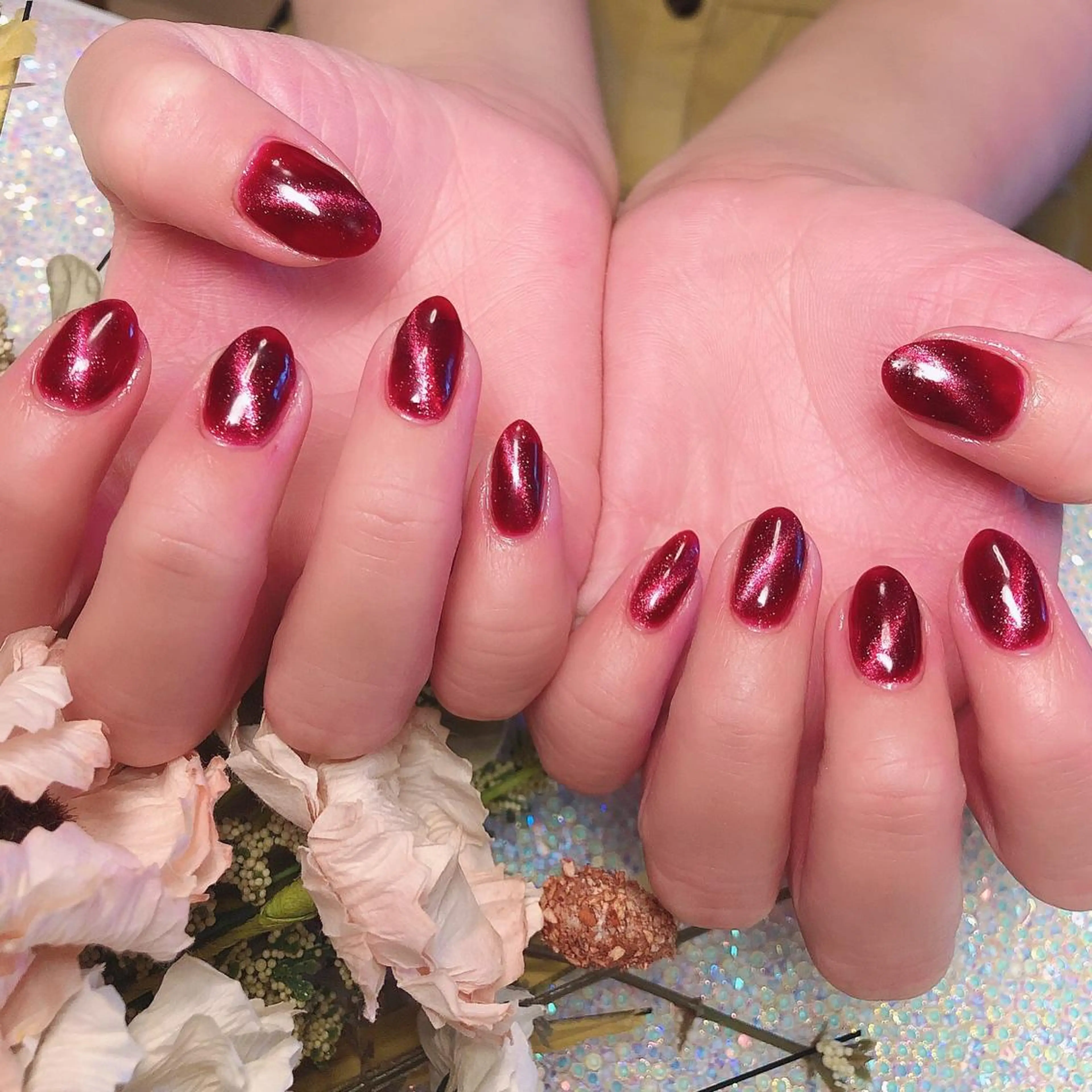 ネイル マグネットネイル 🍭Kiara Nail🍭のネイルデザイン