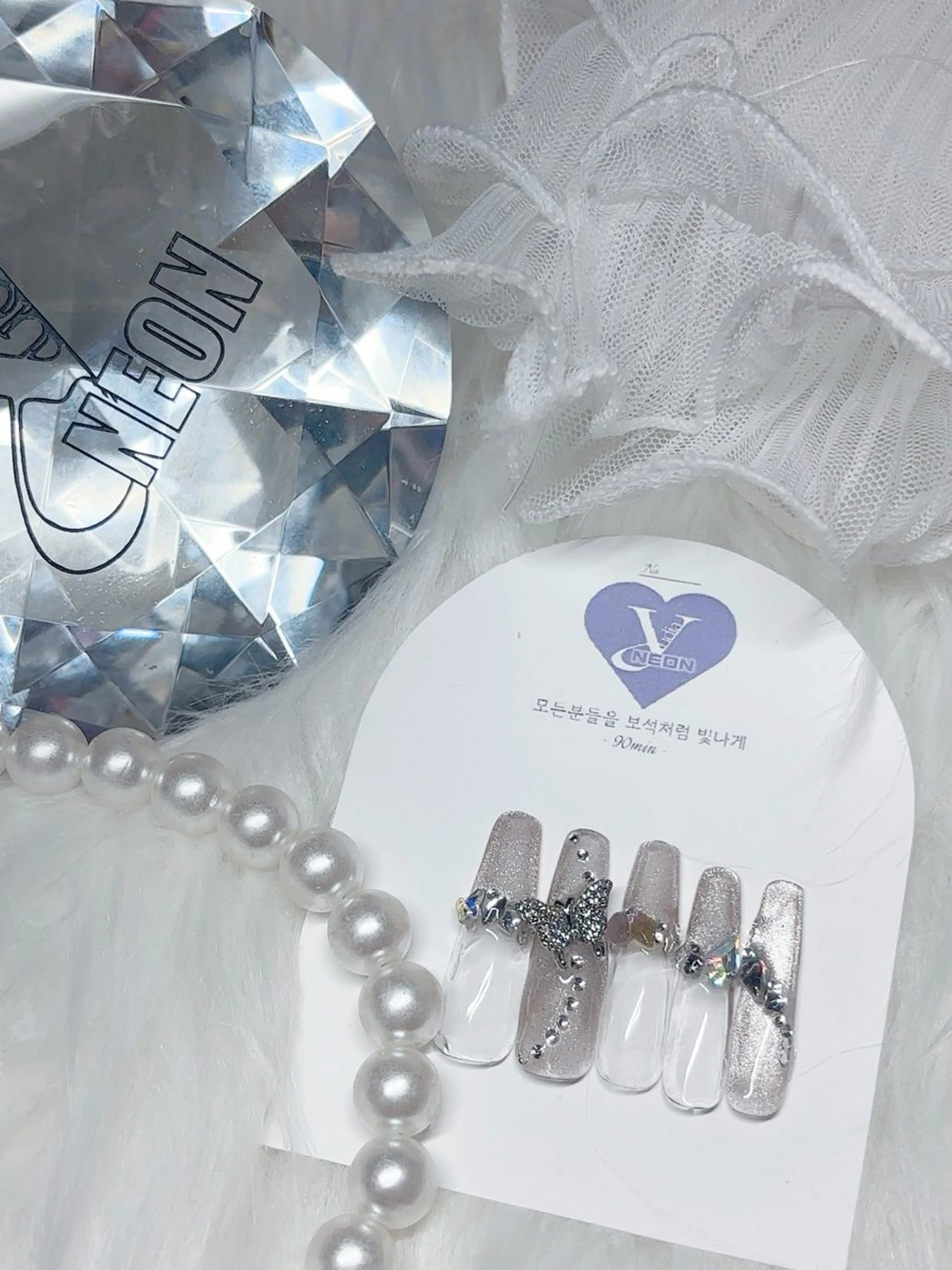 ネイル オーロラネイル 成人式 フットネイル 韓国ネイル ロングネイル ハンドネイル Yudia🦋 azuのネイルデザイン