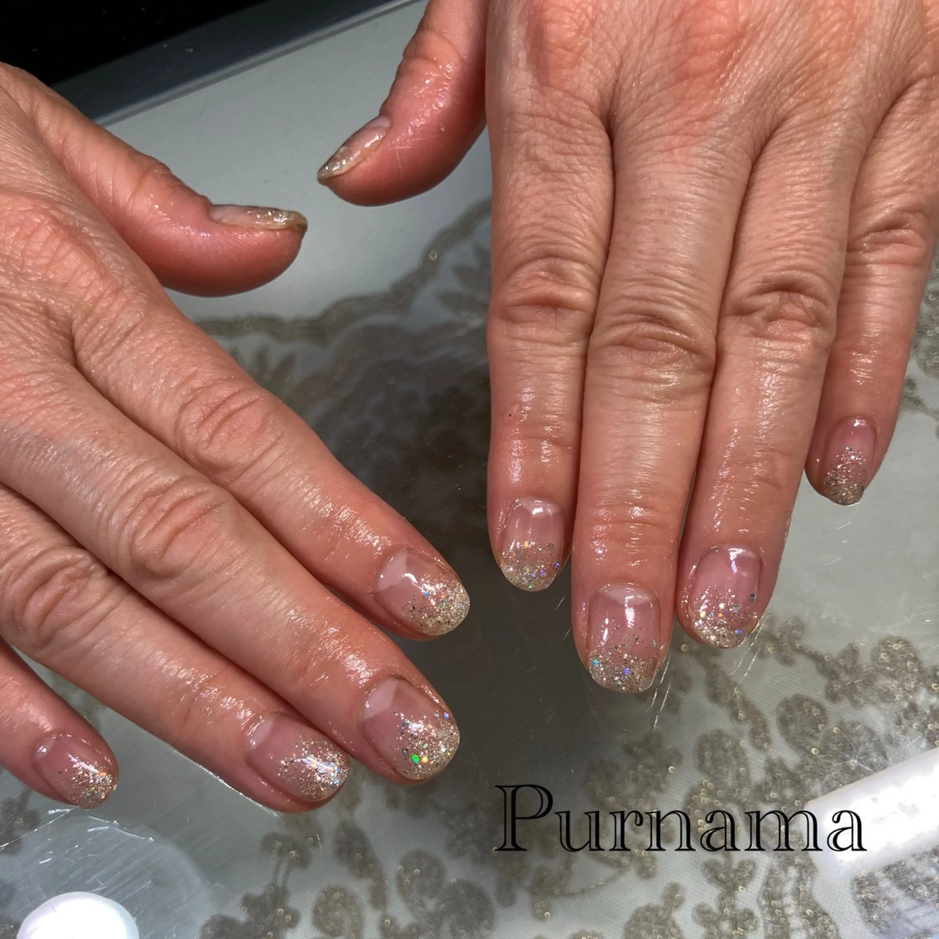 ネイル Purnama(ﾌﾟﾙﾅﾓ)所属・Purnama あきのネイルデザイン