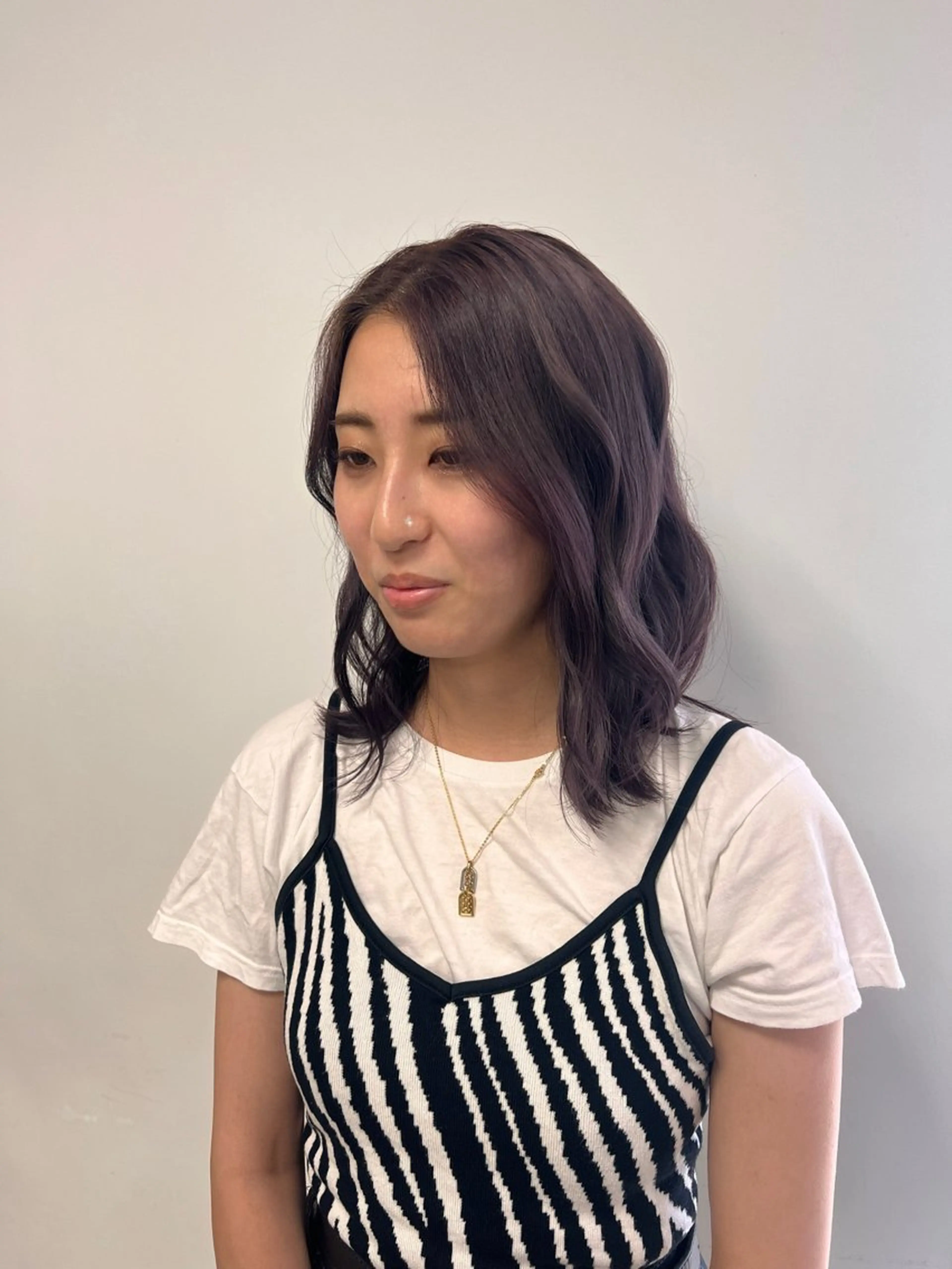 ミディアム カラー STORY／ MAOのヘアスタイル
